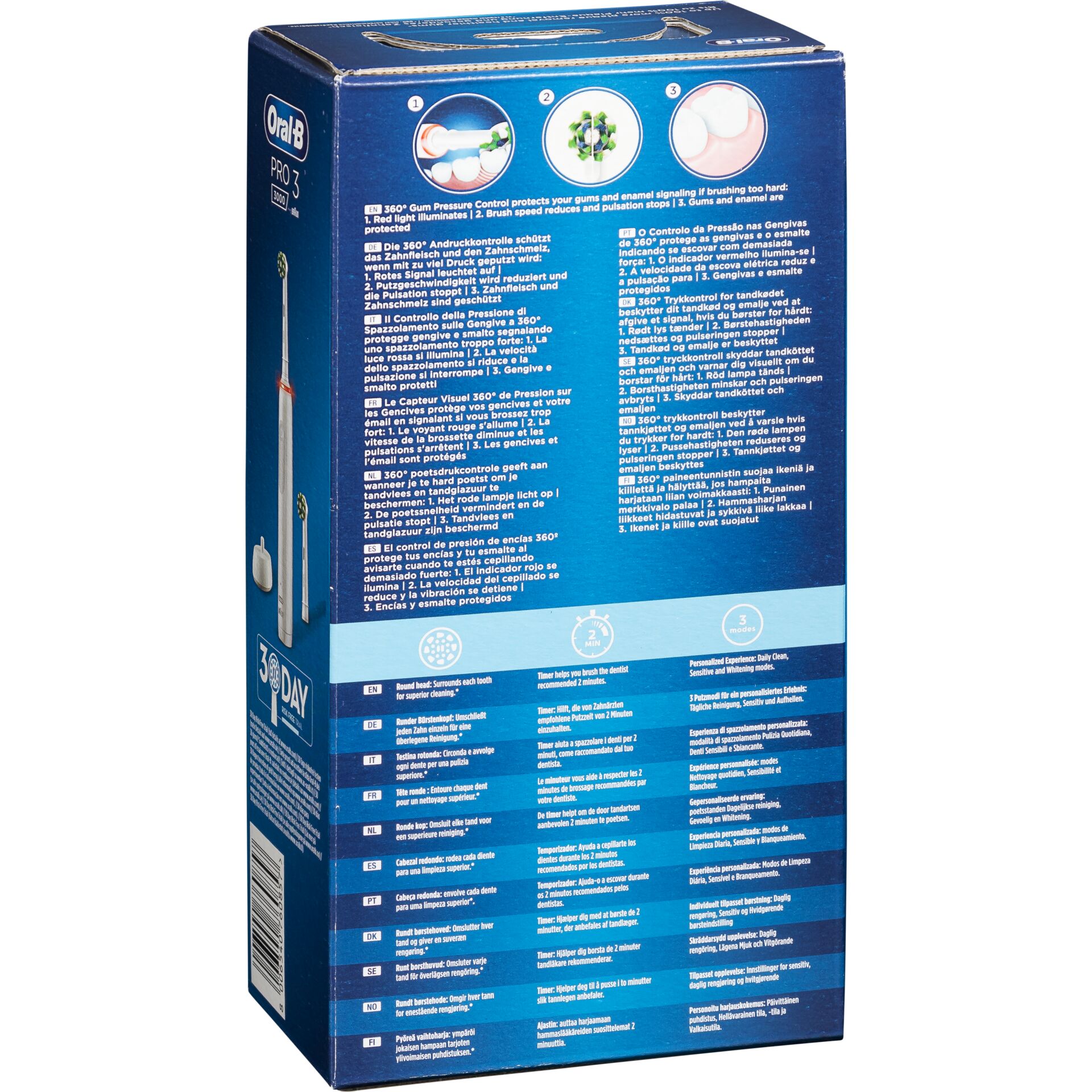 Oral-B PRO 3 3000 Cross Action bianco Edition