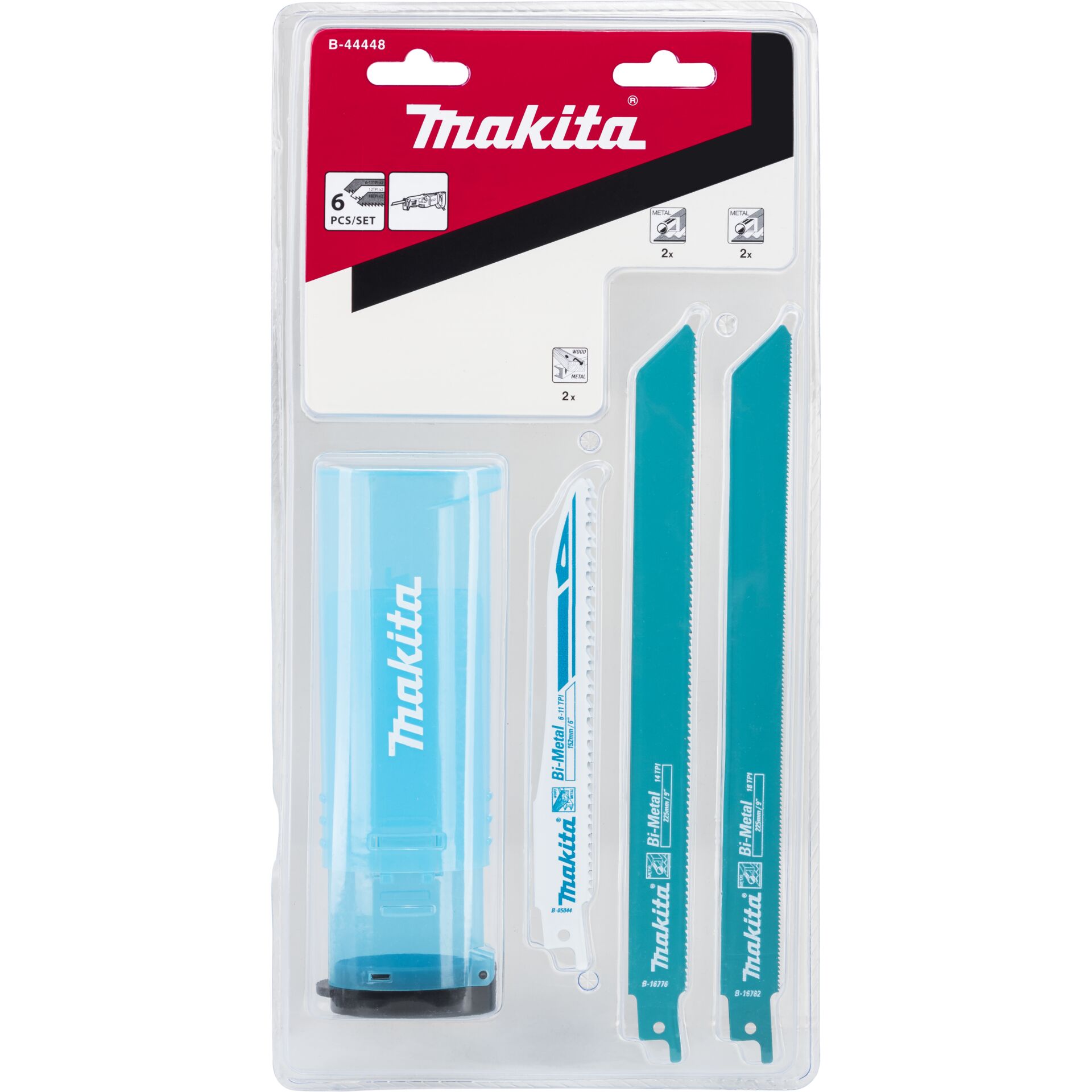 Makita B-44448 Recipro Blade Assortment B