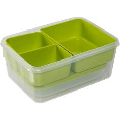 EMSA Clip&Go  contenitore salvafreschezza verde 2,3 L 2