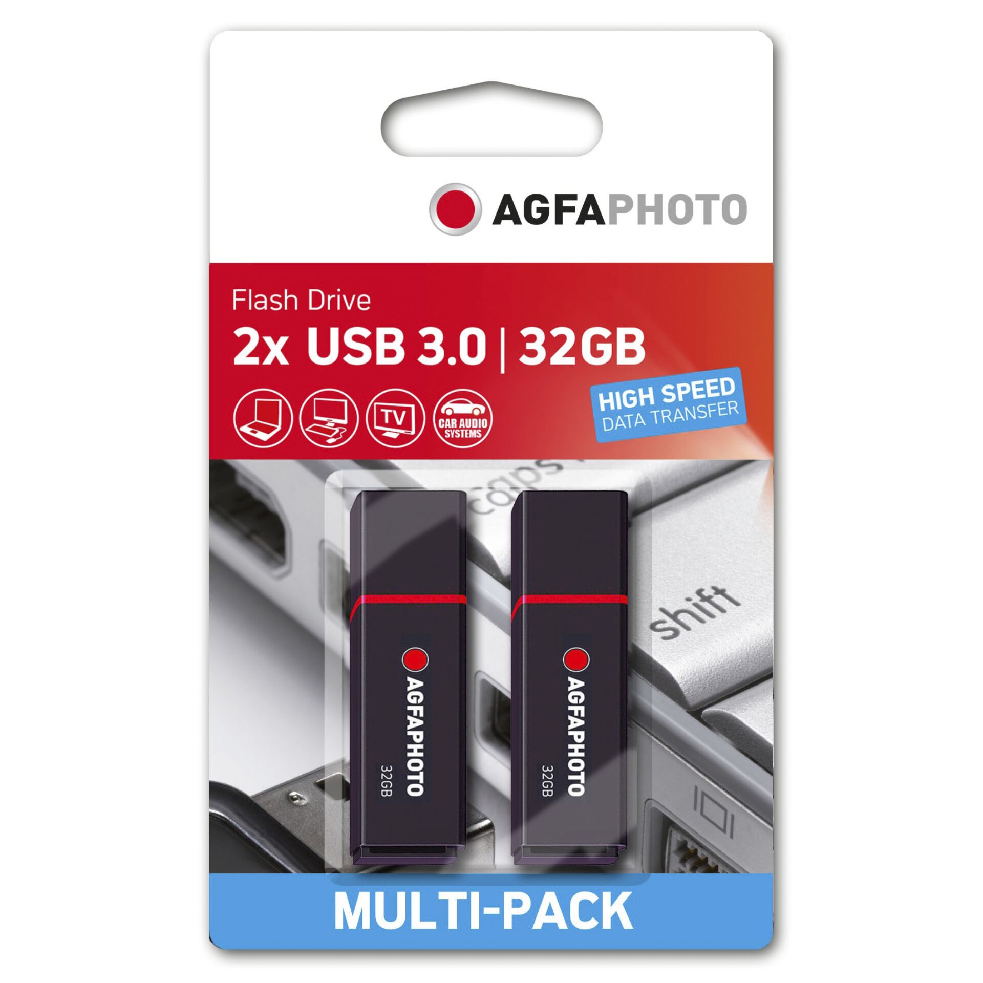 AgfaPhoto USB 3.2 Gen 1     32GB nero MP2
