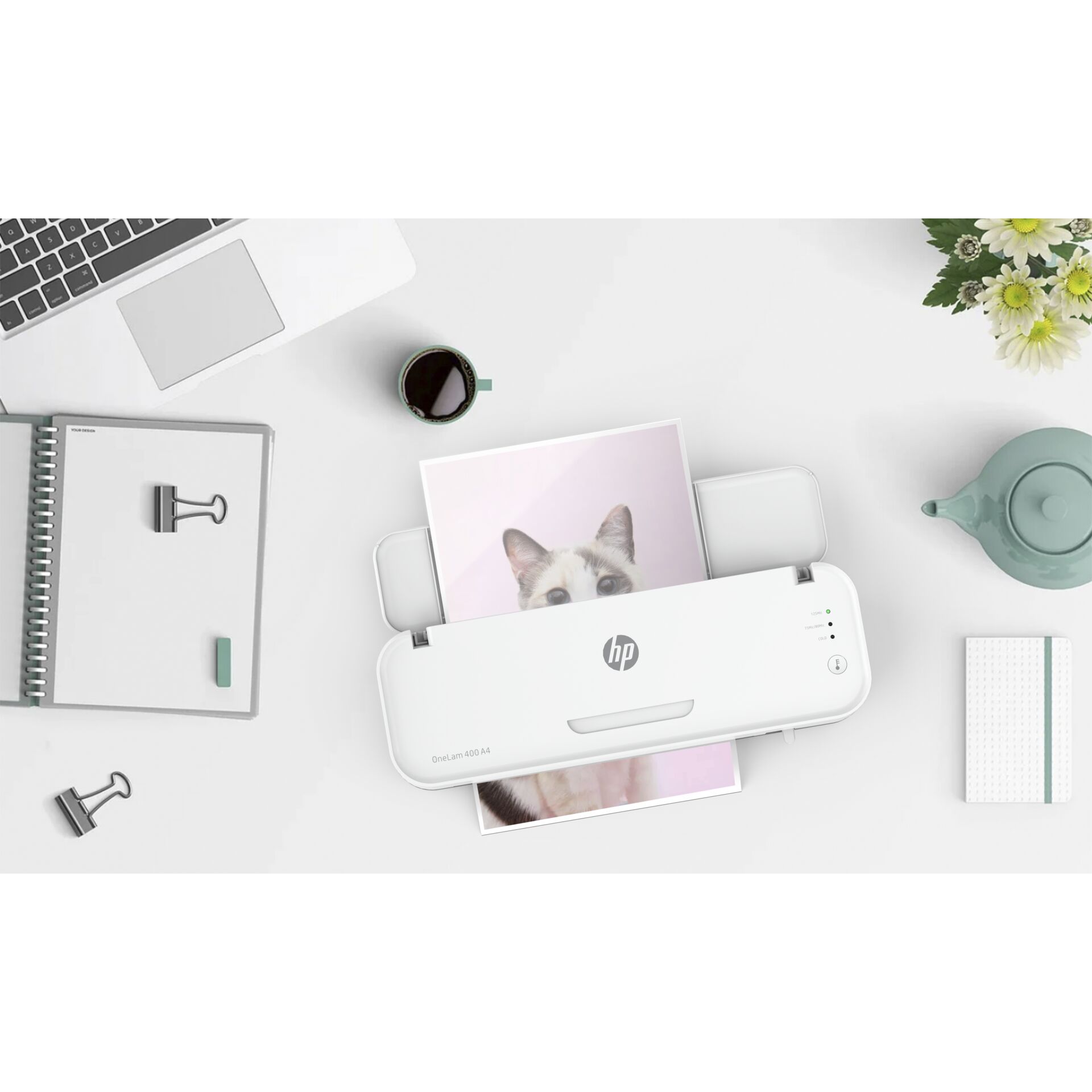 HP OneLam 400 A4