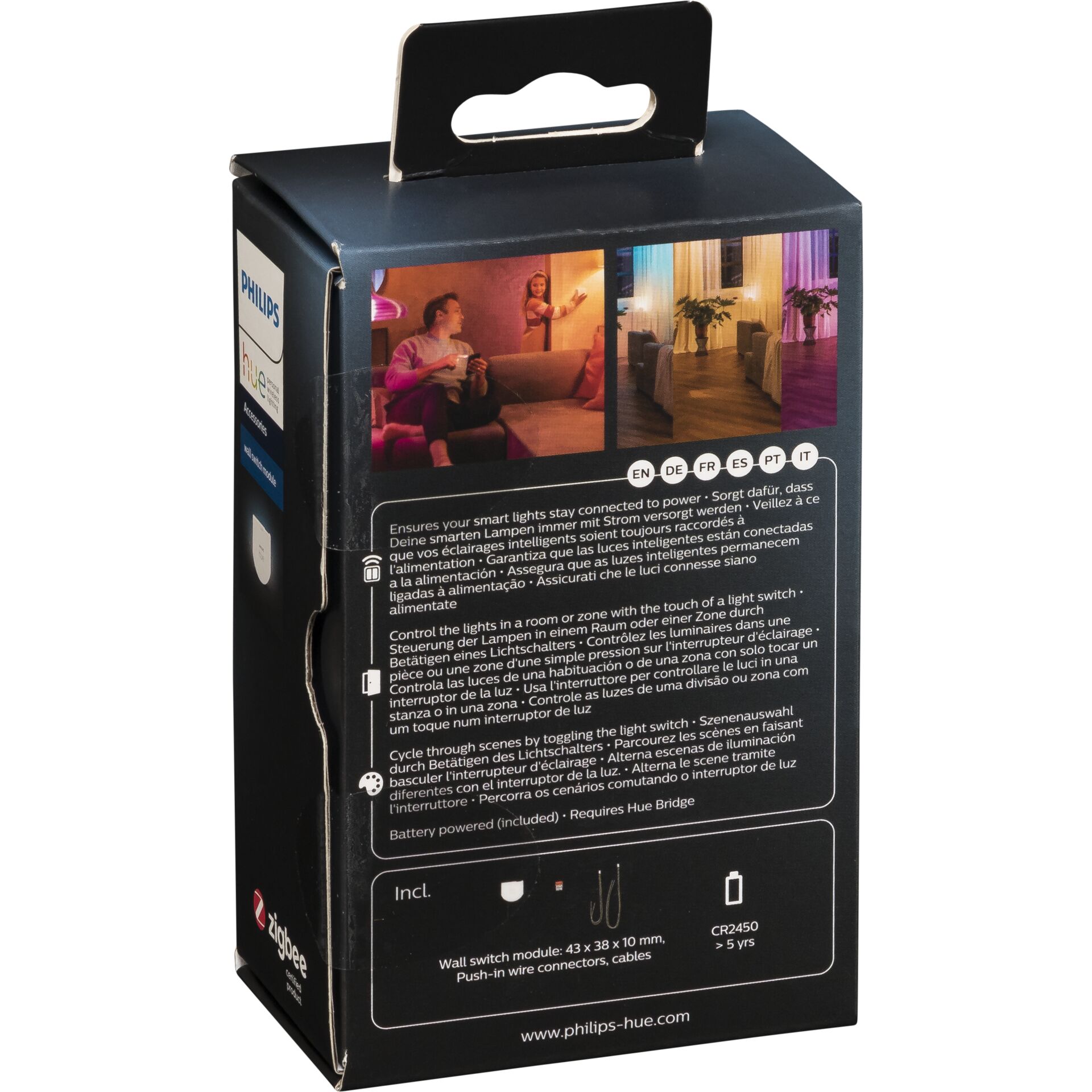 Philips Hue Wall Switch Module Single Pack