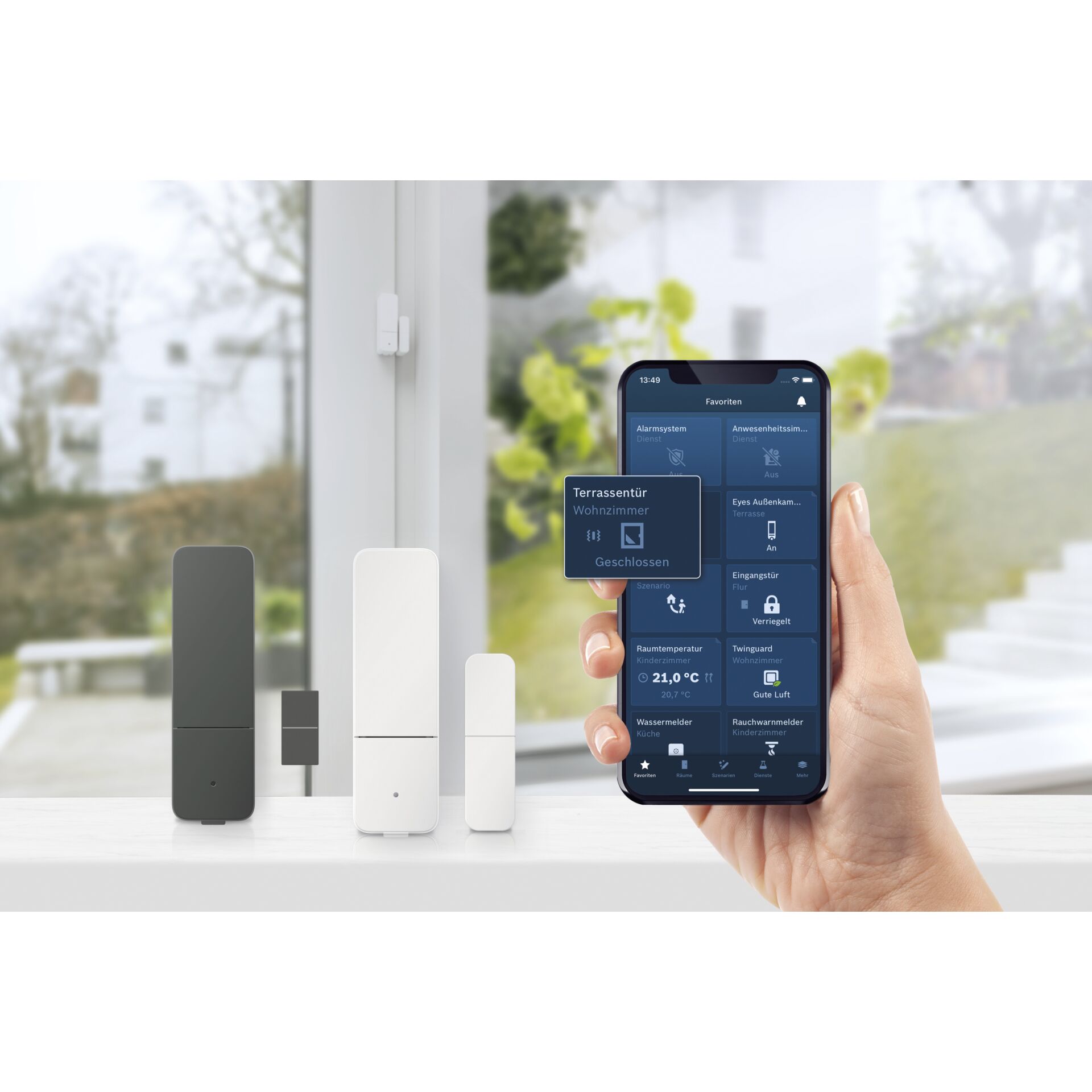 Bosch Smart Home    Tür-Fenster- kontakt II Plus, einzeln, w