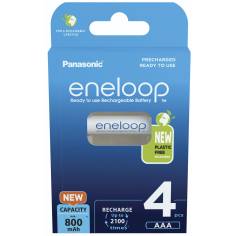 1x4 Panasonic Eneloop Micro AAA 800mAh              BK-4MCDE