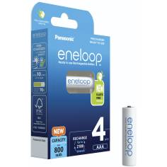 1x4 Panasonic Eneloop Micro AAA 800mAh              BK-4MCDE 2