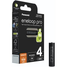 1x4 Panasonic Eneloop Pro Micro 930mAh AAA Ni-MH    BK-4HCDE 2