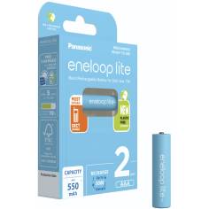 1x2 Panasonic Eneloop lite Micro 550mAh AAA Ni-MH    BK-4LCC 2