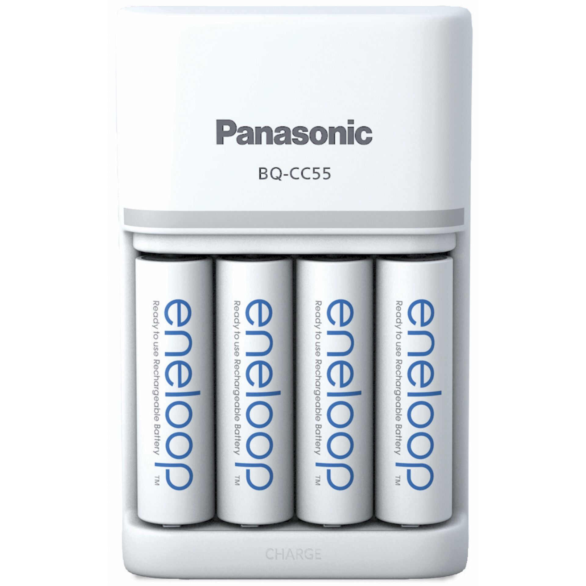 Panasonic Eneloop Smart Plus Cha BQ-CC55 inkl. 4xAA  K-KJ55M