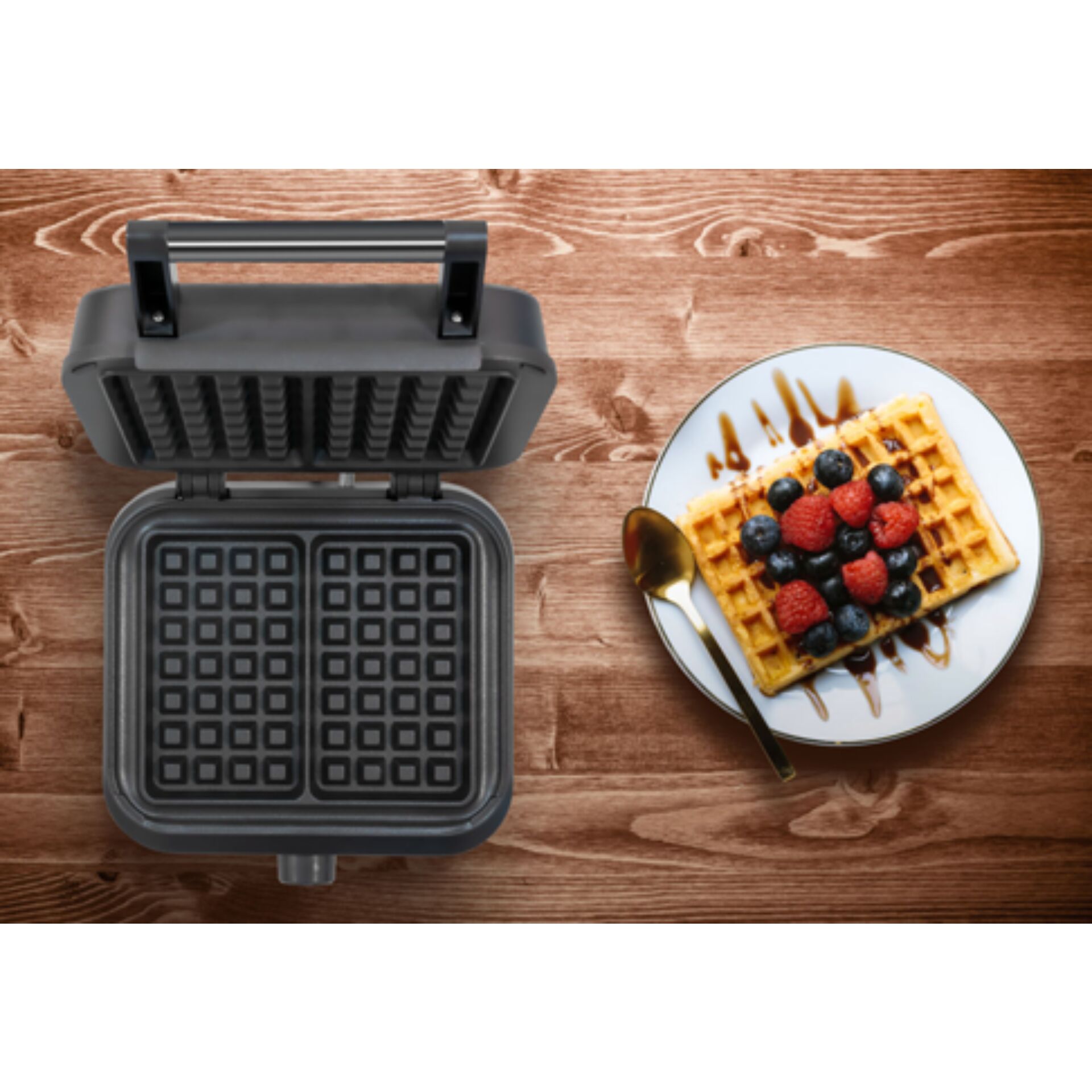 Unold 48275 Doppel Waffeleisen Brüssel        Belgische Waff