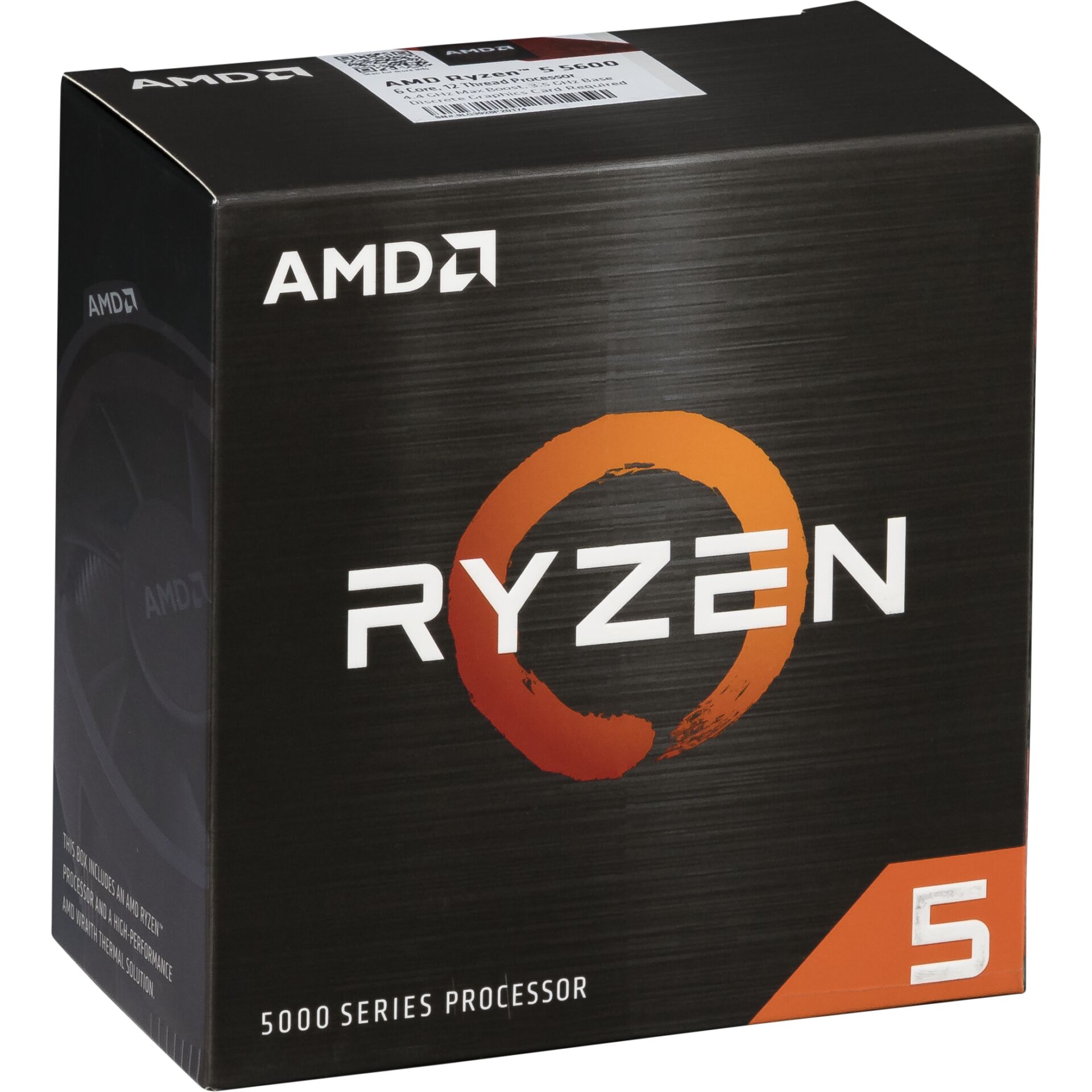 AMD Ryzen 5 5600 AM4 Box 4,4GHz