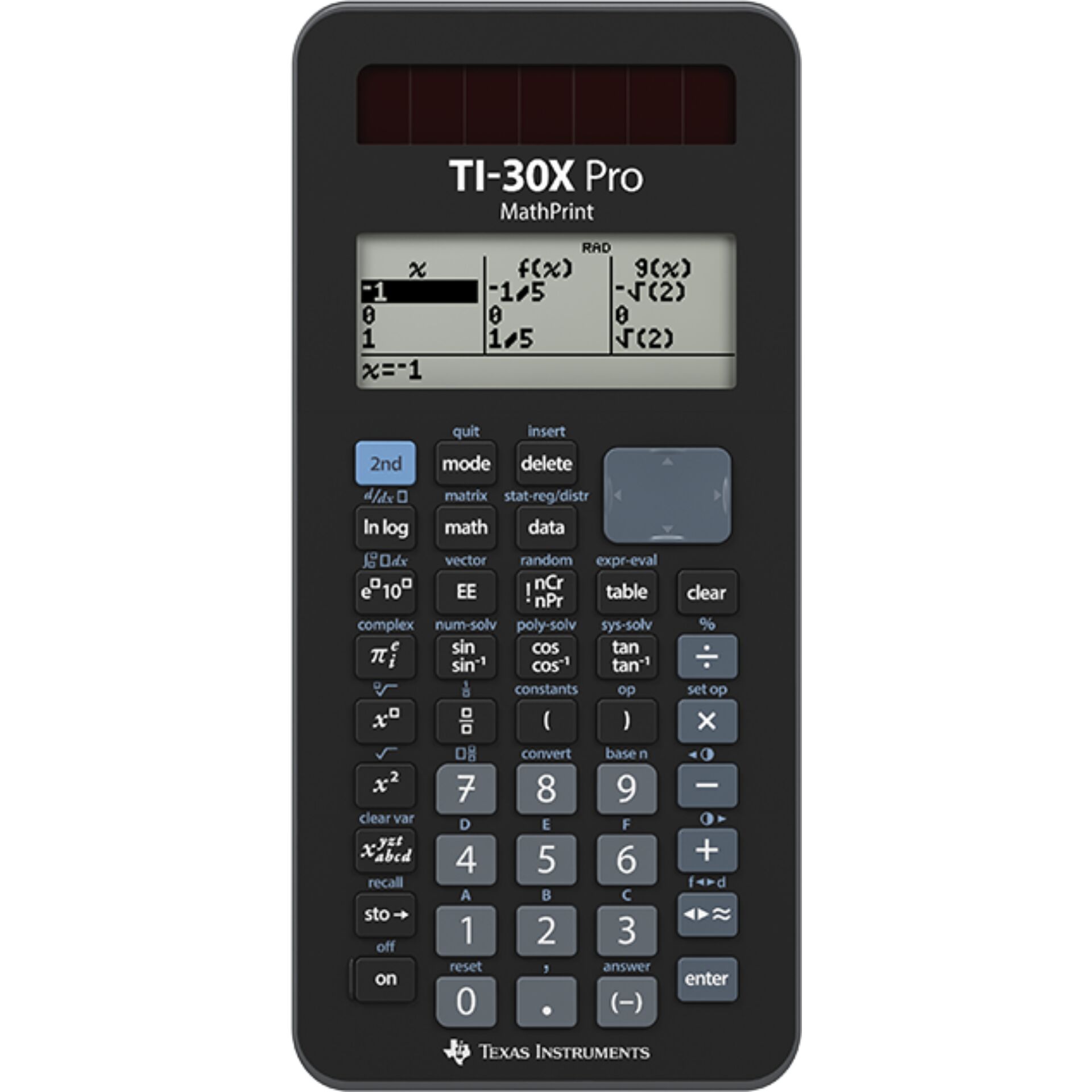 Texas Instruments TI 30X Pro MathPrint