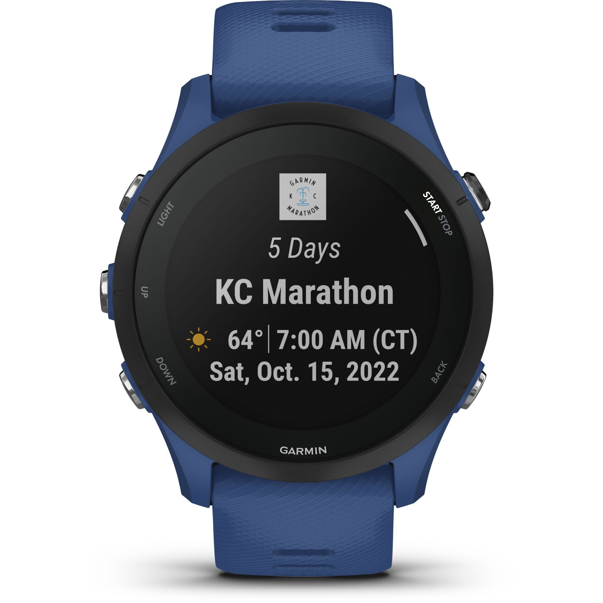 Garmin Forerunner 255 dunkelblau/schwarz