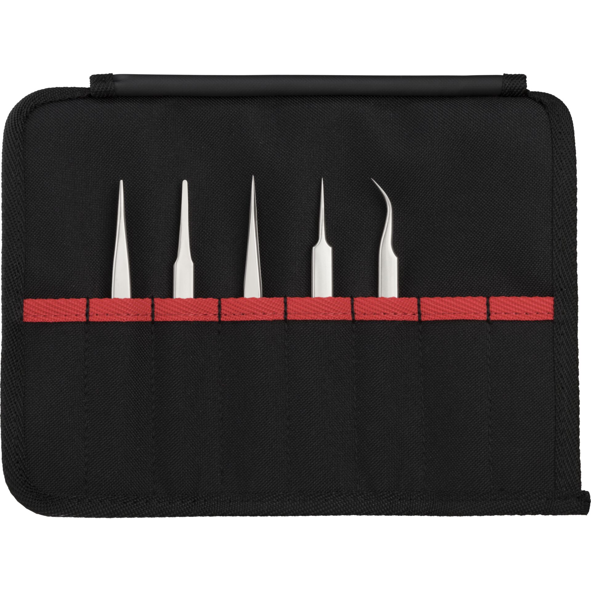 KNIPEX pinzette di precisione set 5 pz.