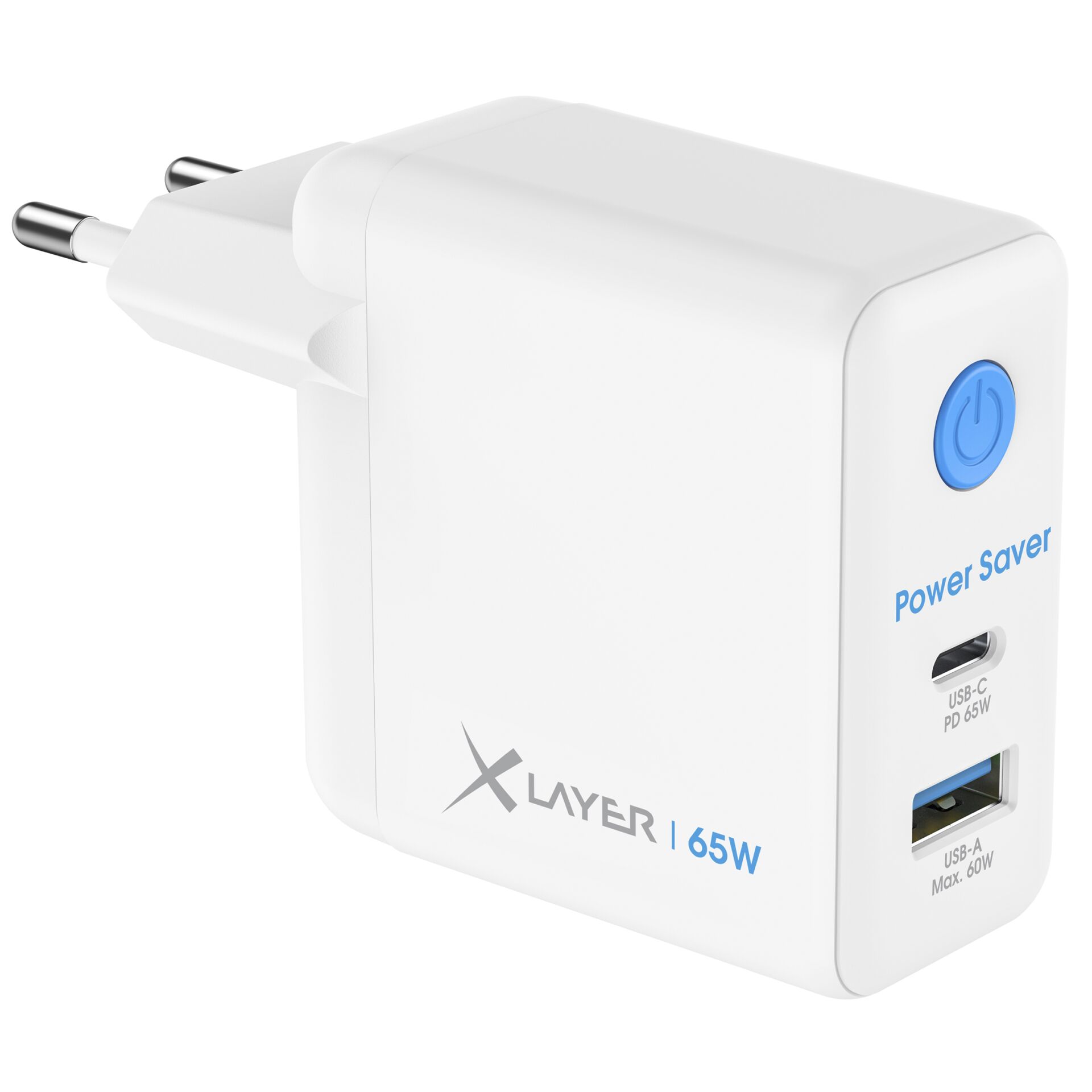 Xlayer 65W Power Saver USB Typ C mit Strom-Stopp-Funktion wh