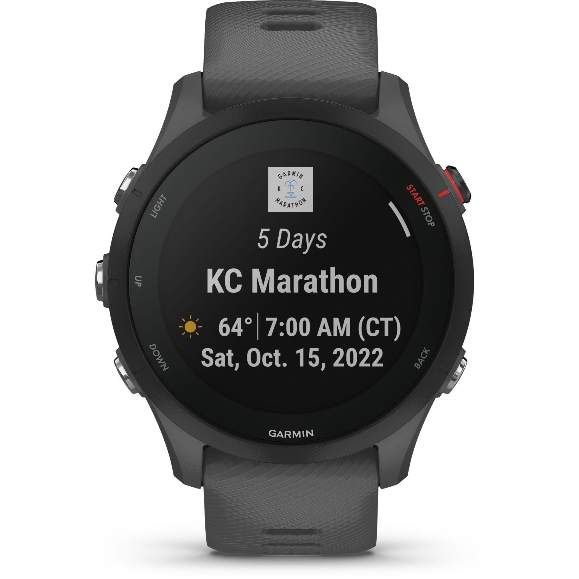 Garmin Forerunner 255 grigio ardesia/nero