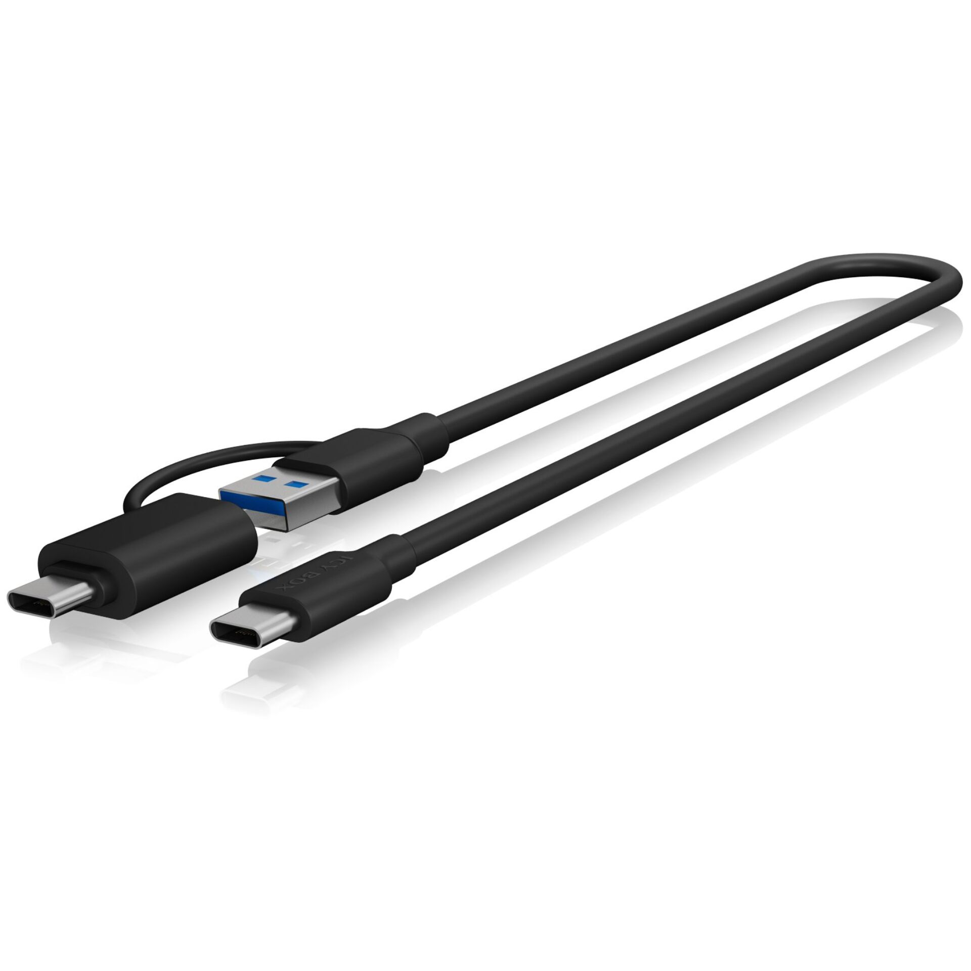 RaidSonic ICY BOX IB-200T-C3 USB 3.2 Gen 1 Type-C Gehäuse