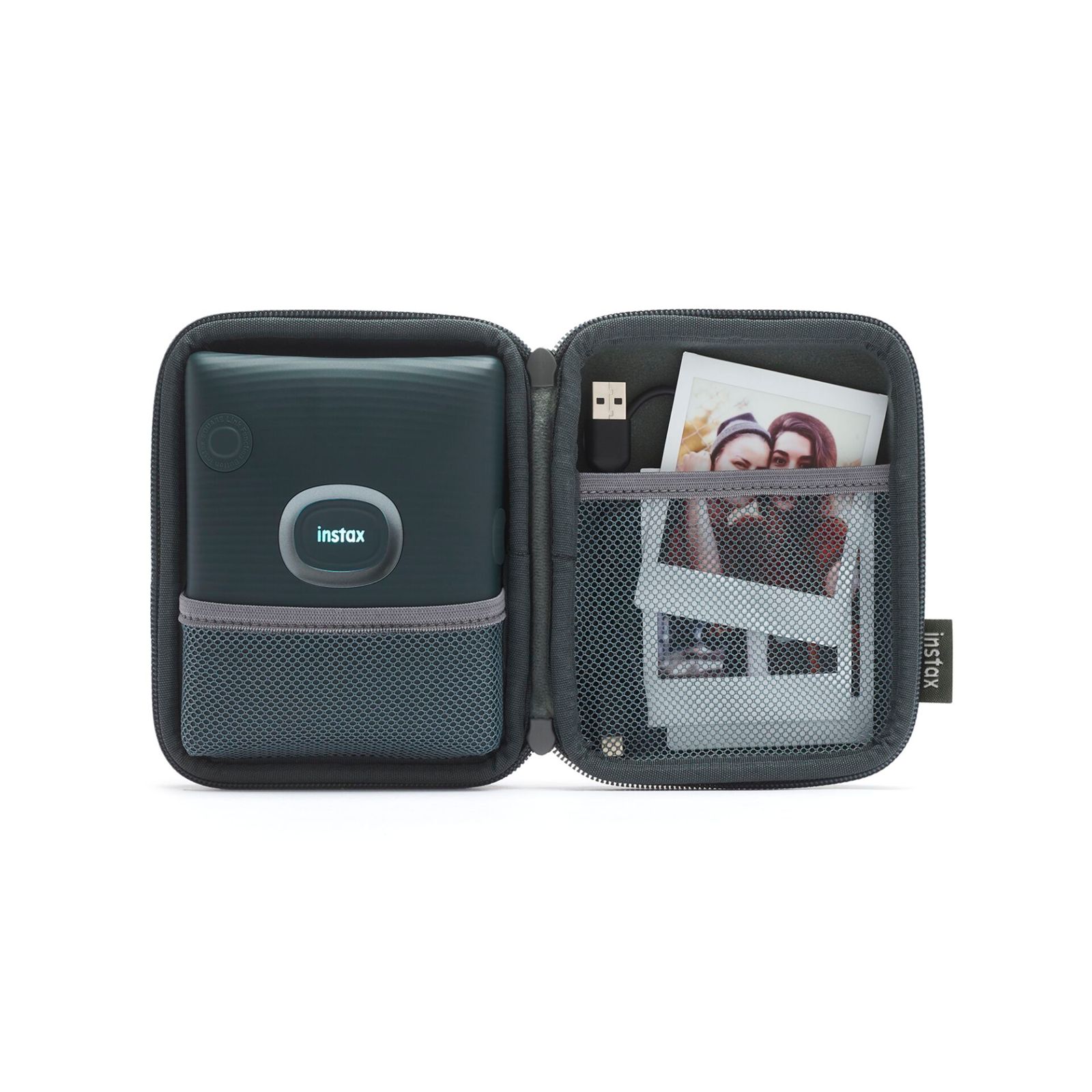 Fujifilm instax Square Link Printer Case woven gray
