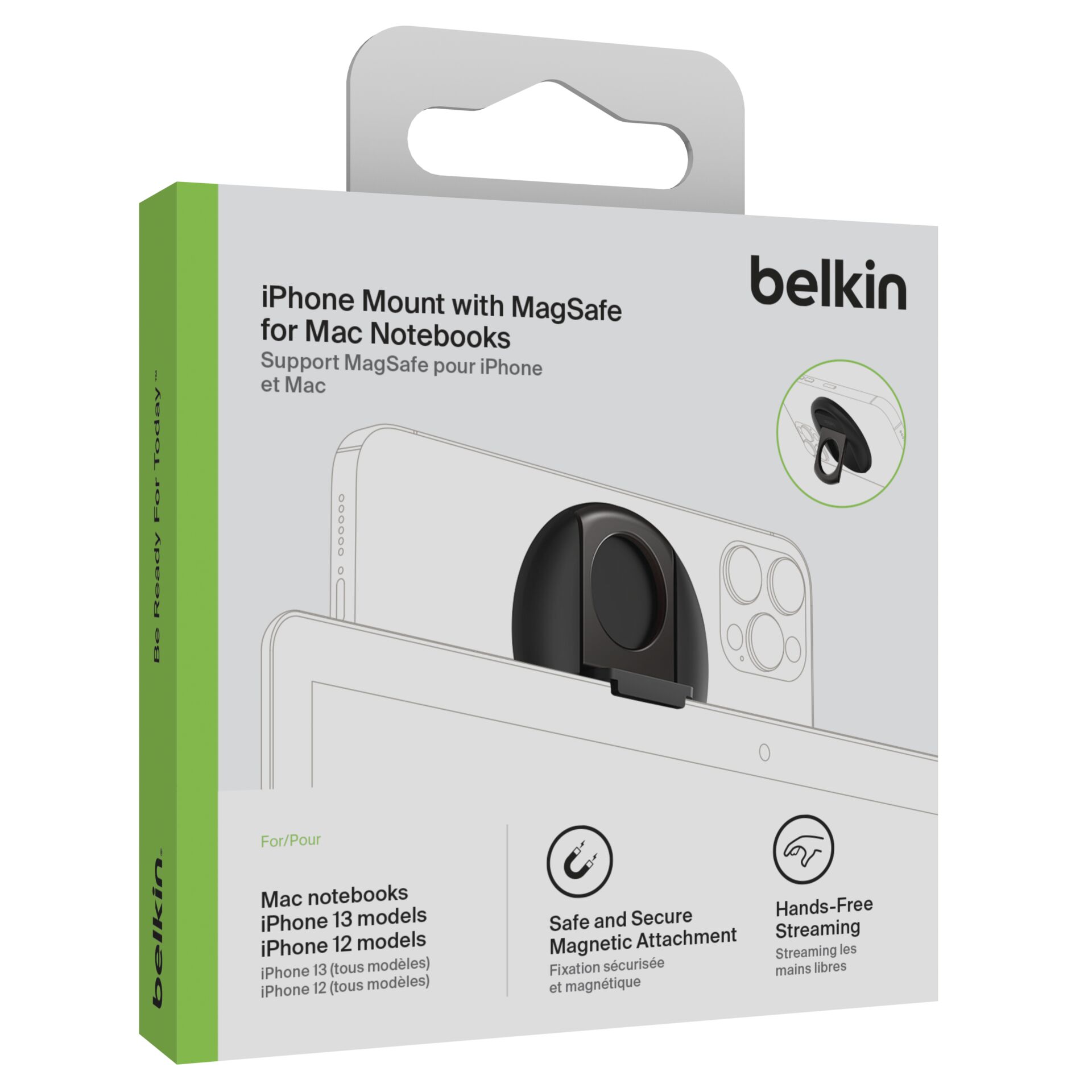 Belkin iPhone Holder w. MagSafe for Mac Notebooks bl. MMA006