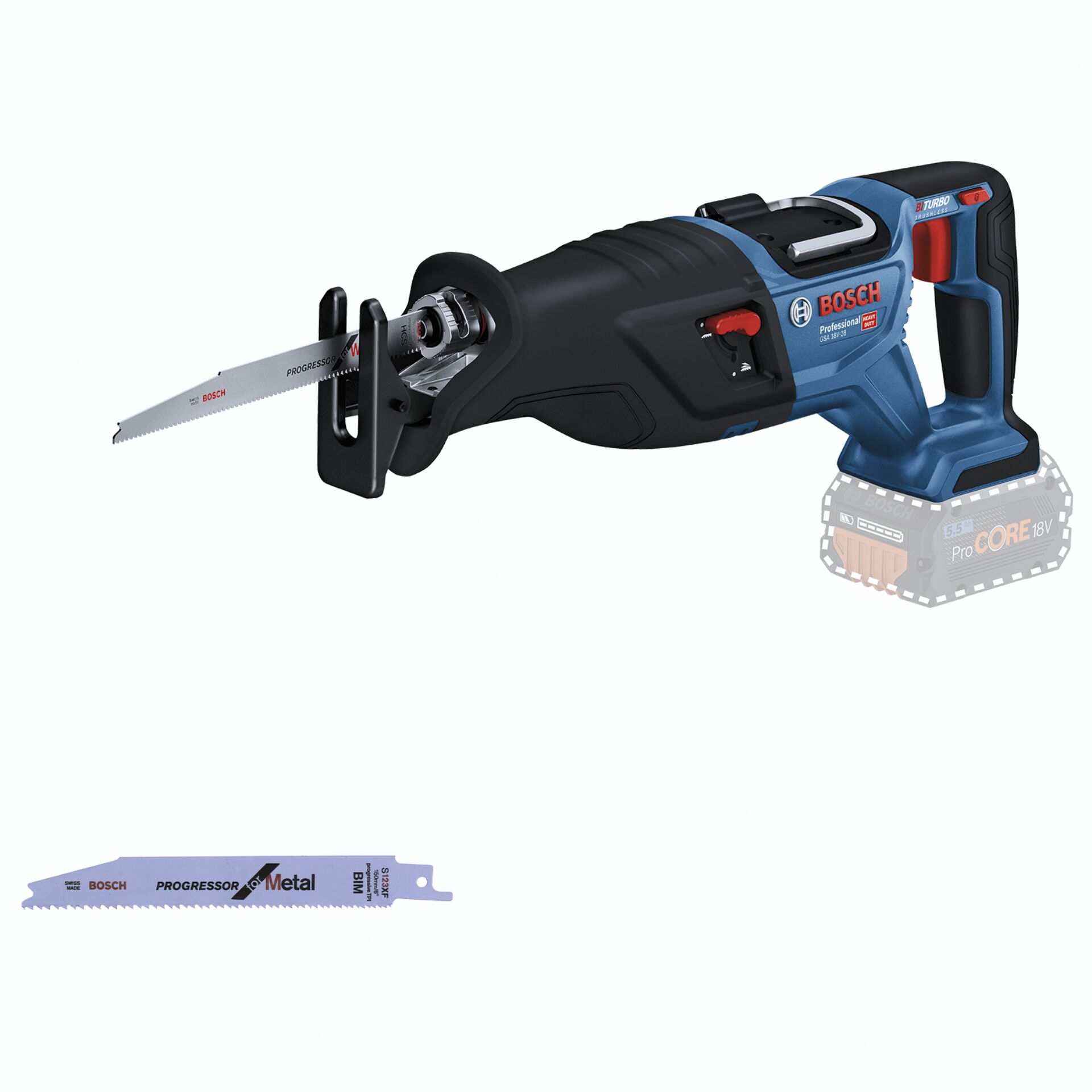 Bosch GSA 18V-28 Seghetto a batteria