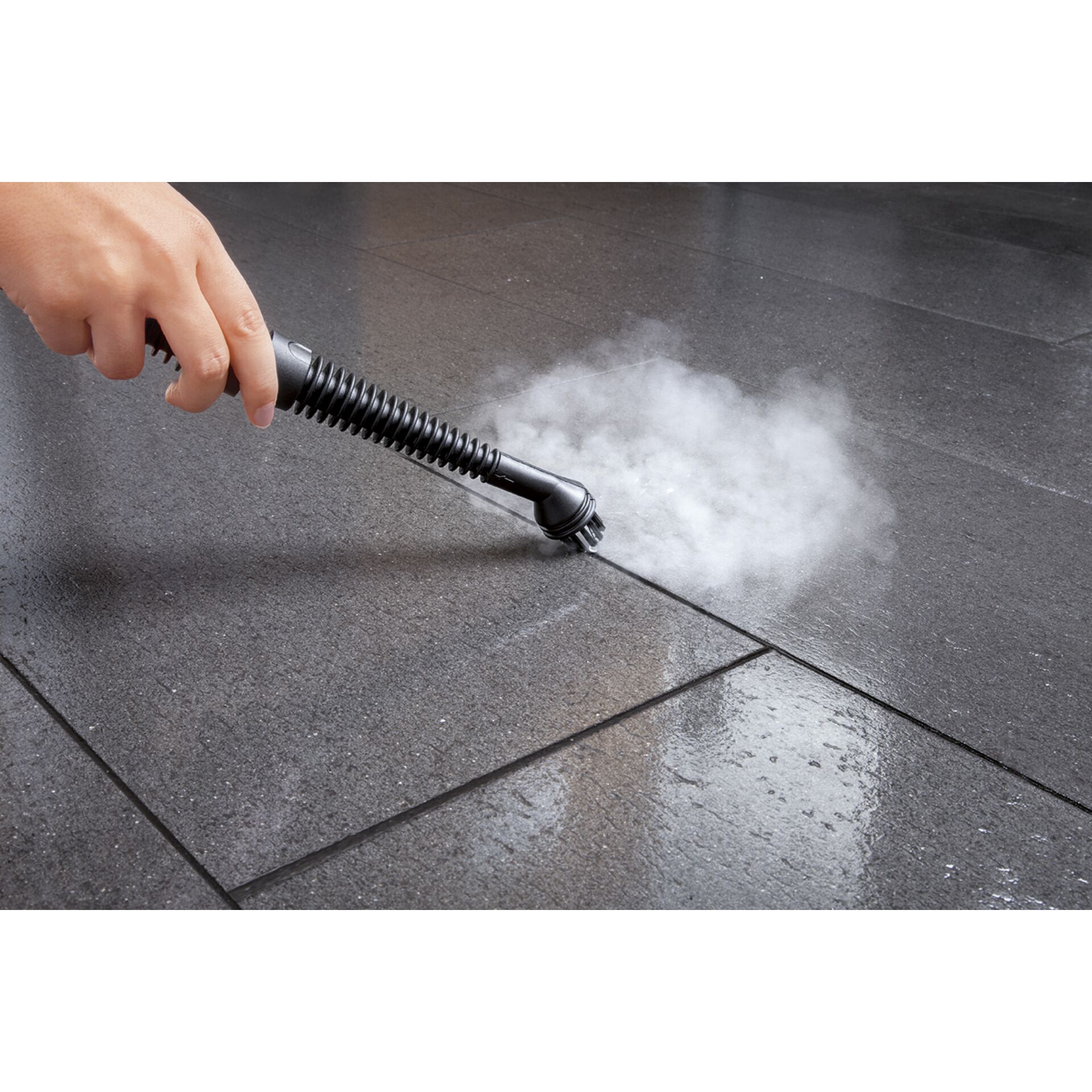 Clatronic DR 3653 gelb-schwarz Dampfreiniger 9 fach Zubehör