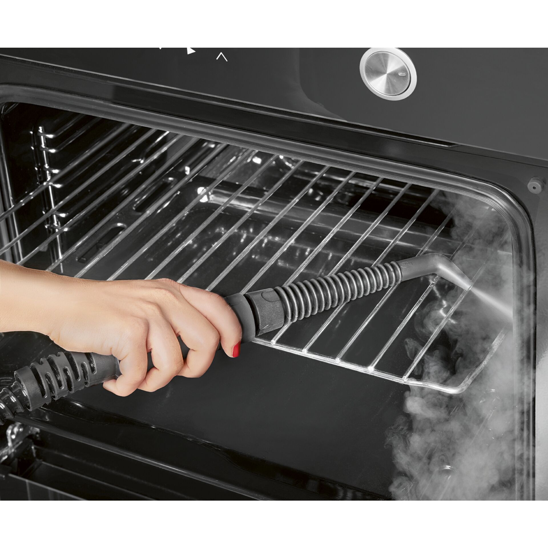 Clatronic DR 3653 gelb-schwarz Dampfreiniger 9 fach Zubehör