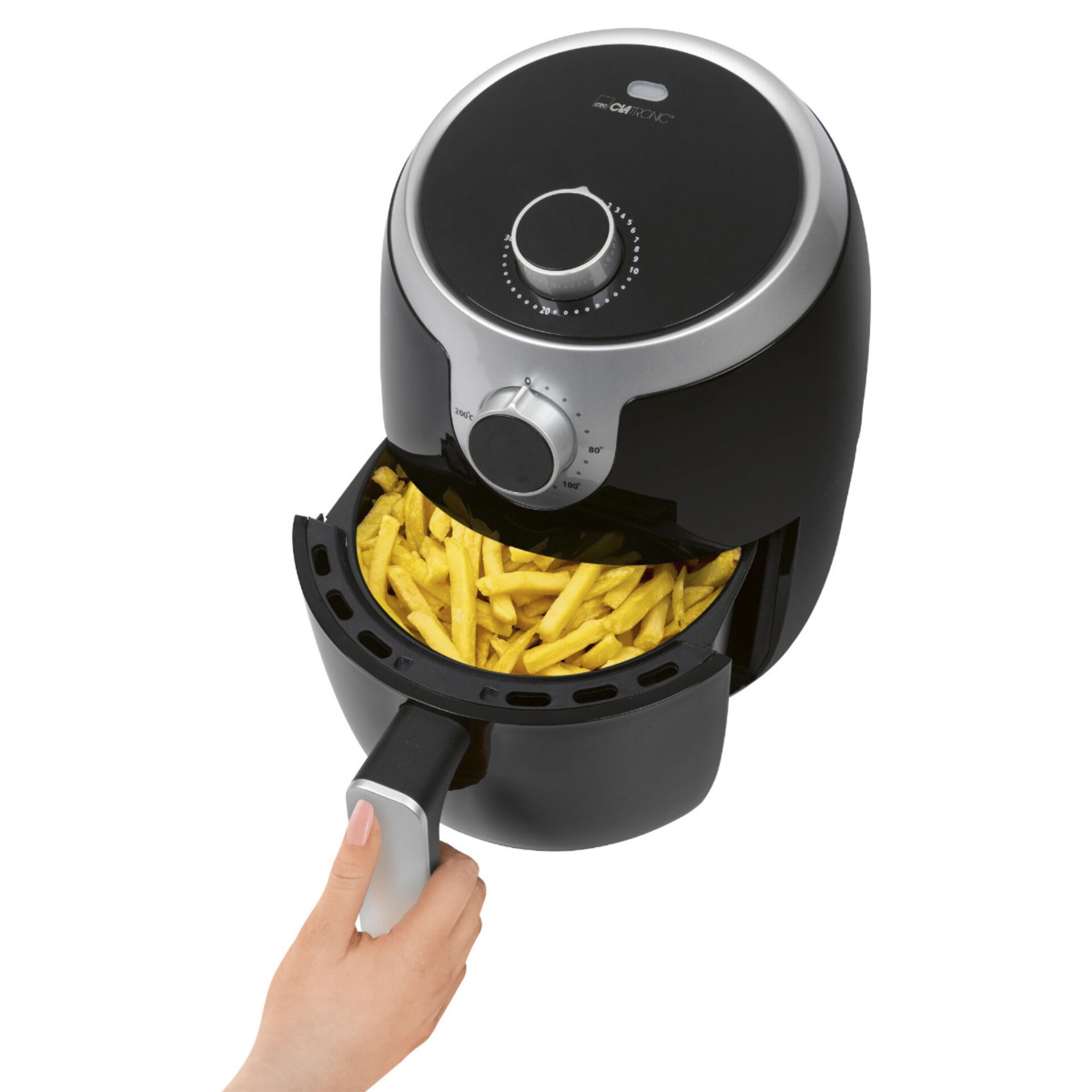 Clatronic FR 3769 H nero friggitrice ad aria calda