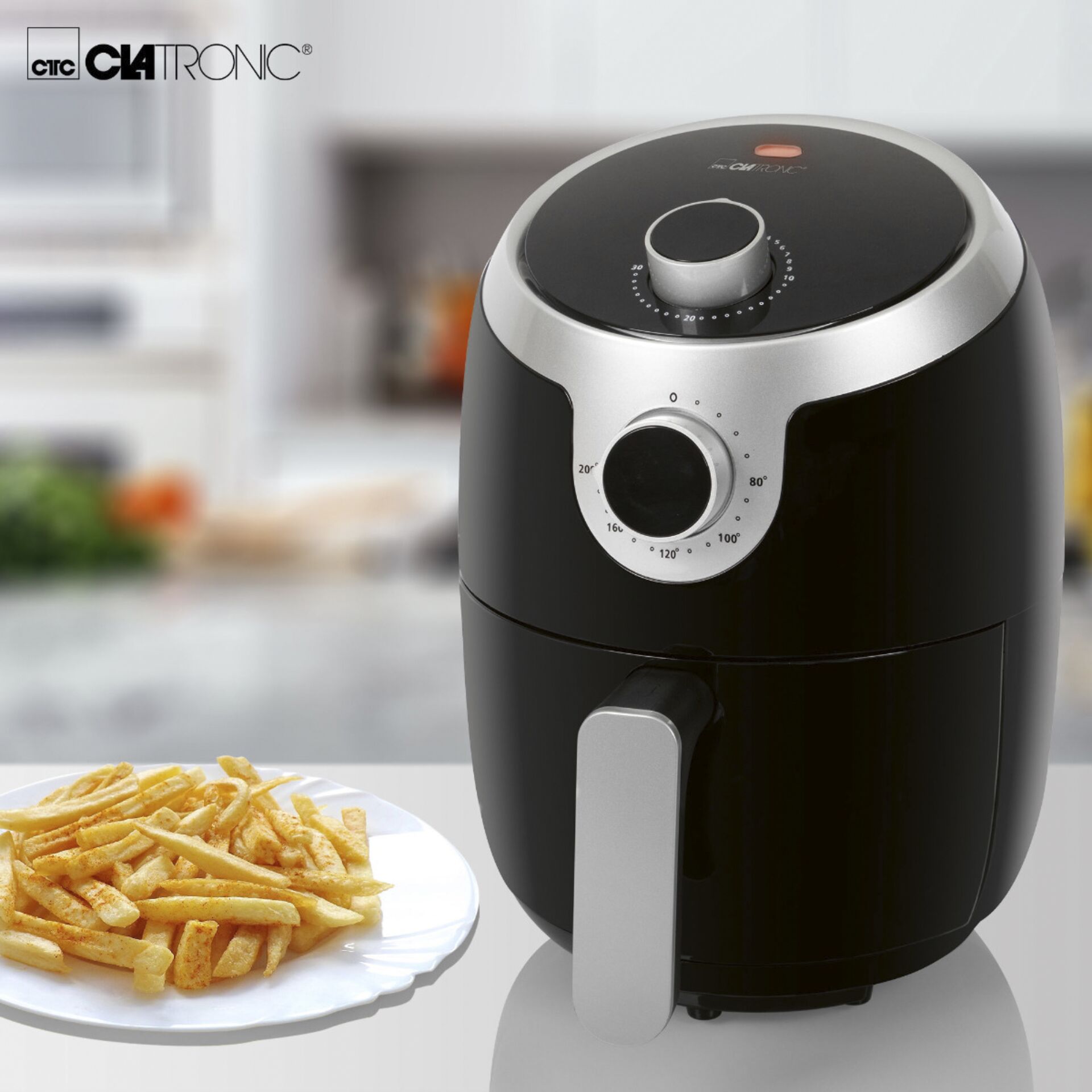 Clatronic FR 3769 H nero friggitrice ad aria calda