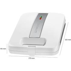 Clatronic ST 3629 bianco piastra da sandwich per 4 sandw. 2