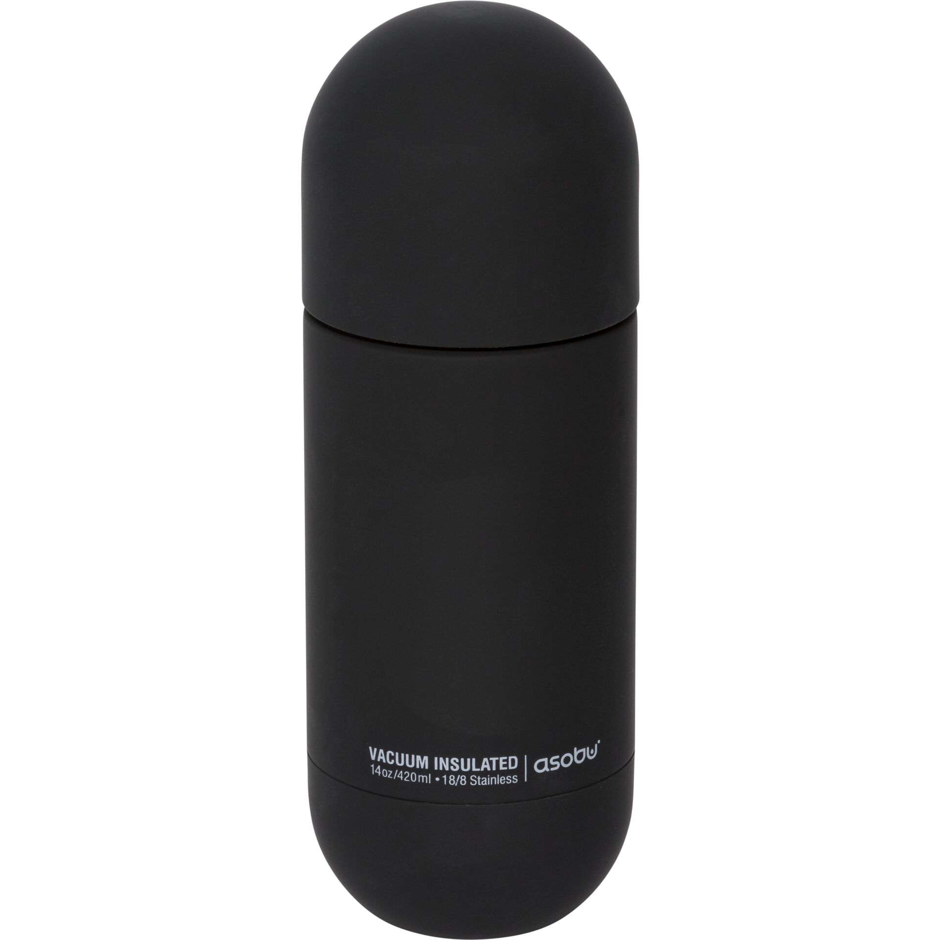Asobu Orb bottiglia termica nero, 0.46 L