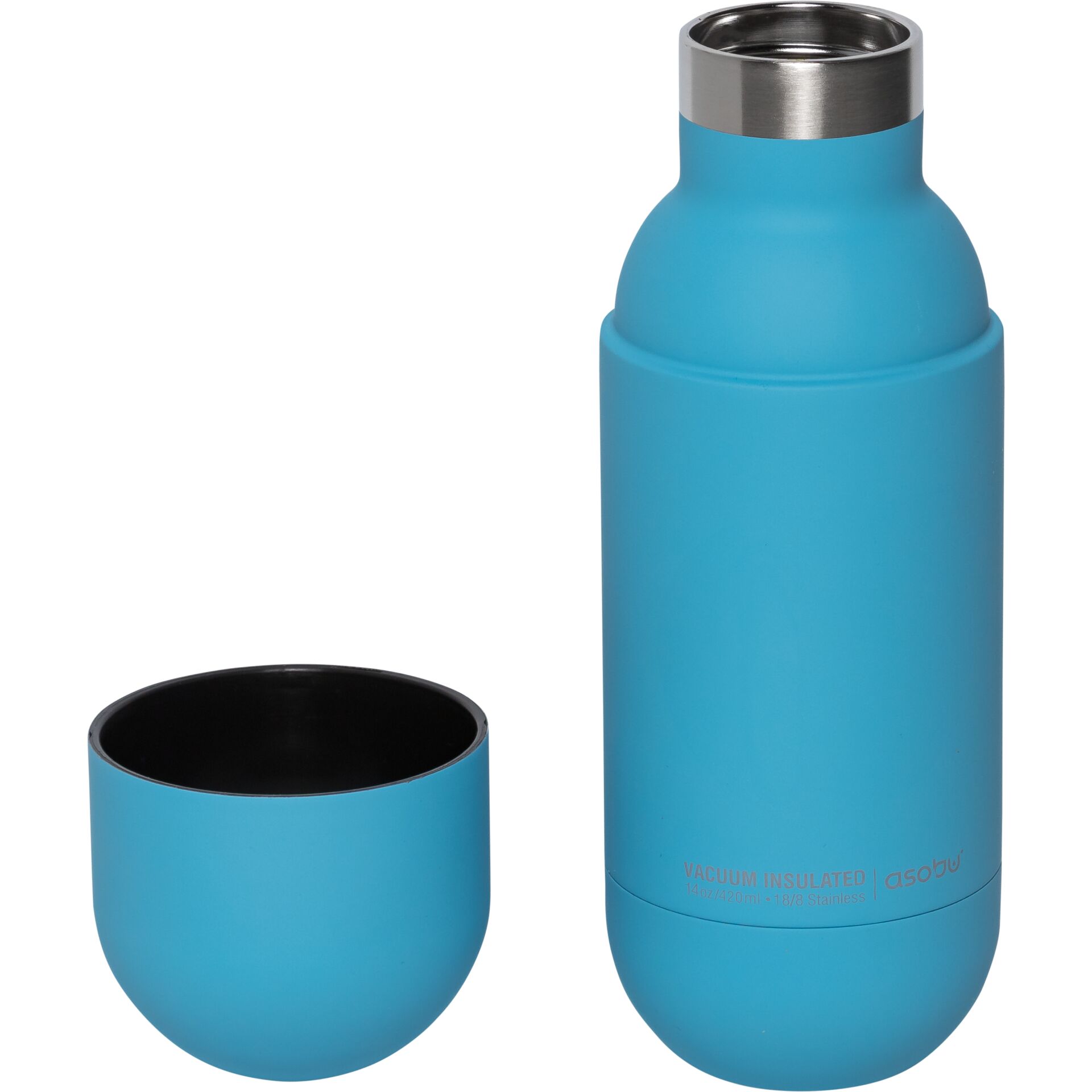 Asobu Orb bottiglia termica blu, 0.46 L