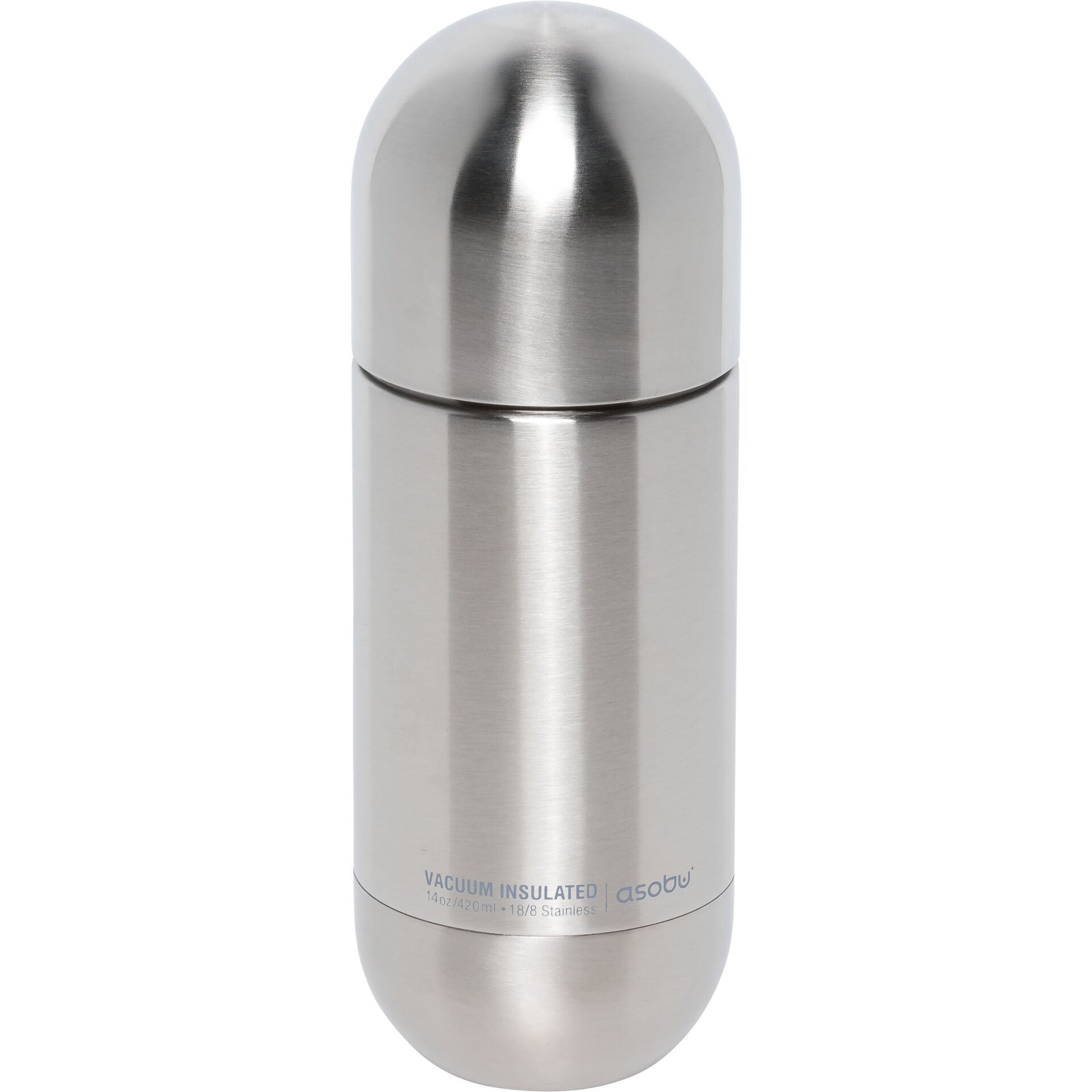 Asobu Orb bottiglia termica argento, 0.46 L