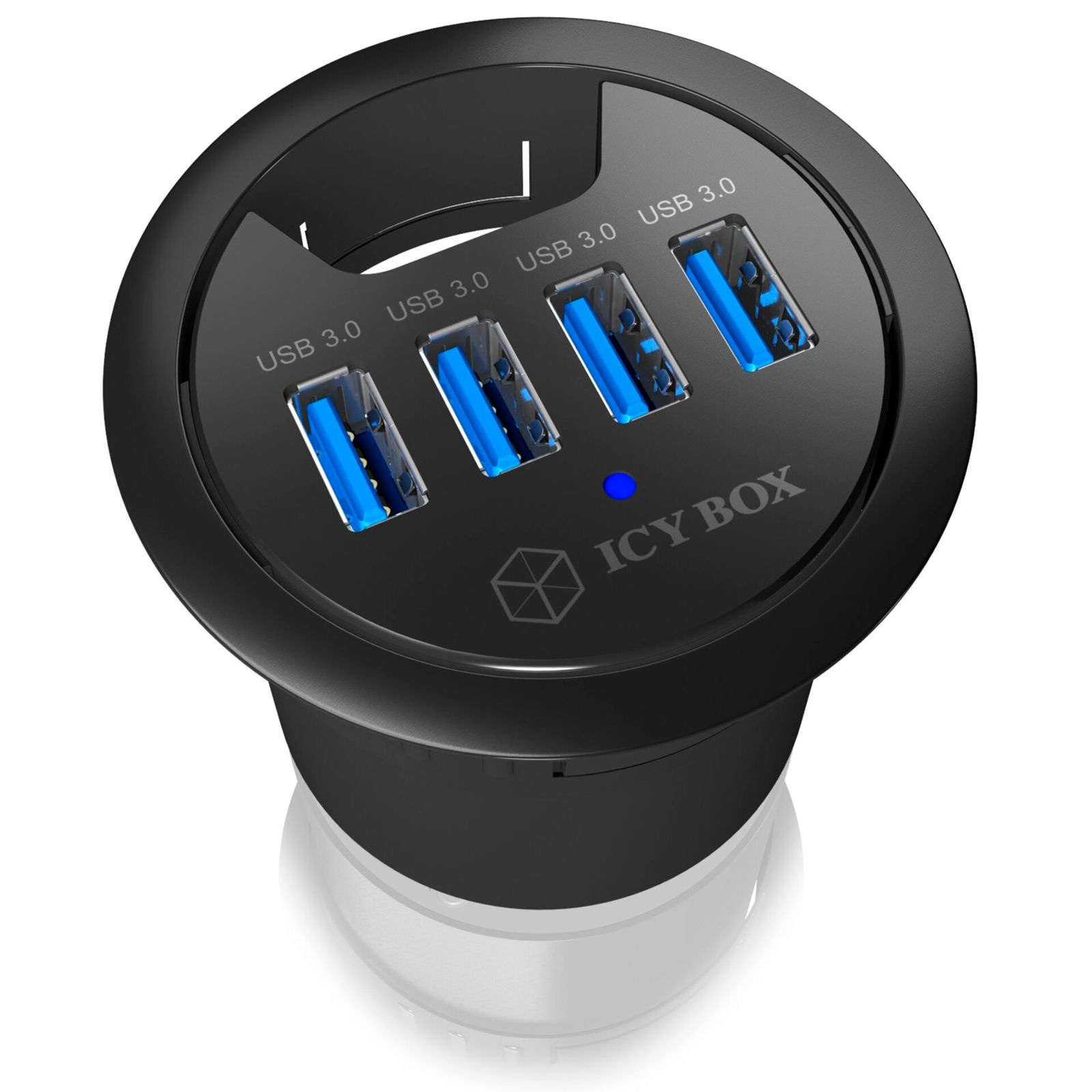 RaidSonic ICY BOX IB-HUB1403 Tisch-Hub 4x USB 3.0 Type-A