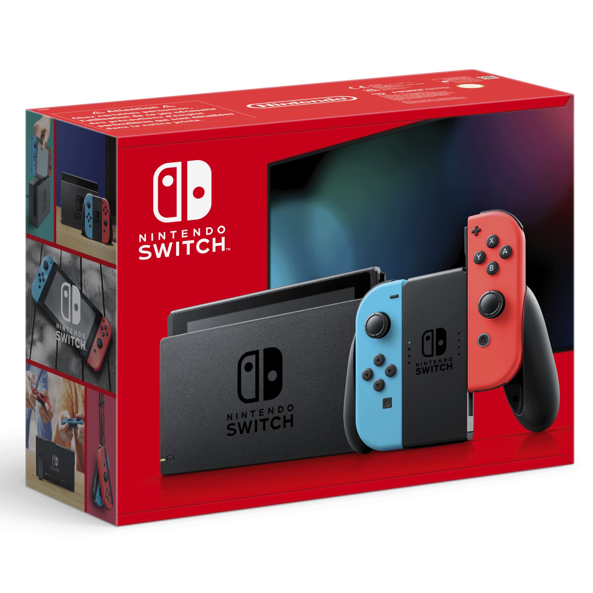 Nintendo Switch Neon-Rot / Neon-Blau (neues Modell 2022)