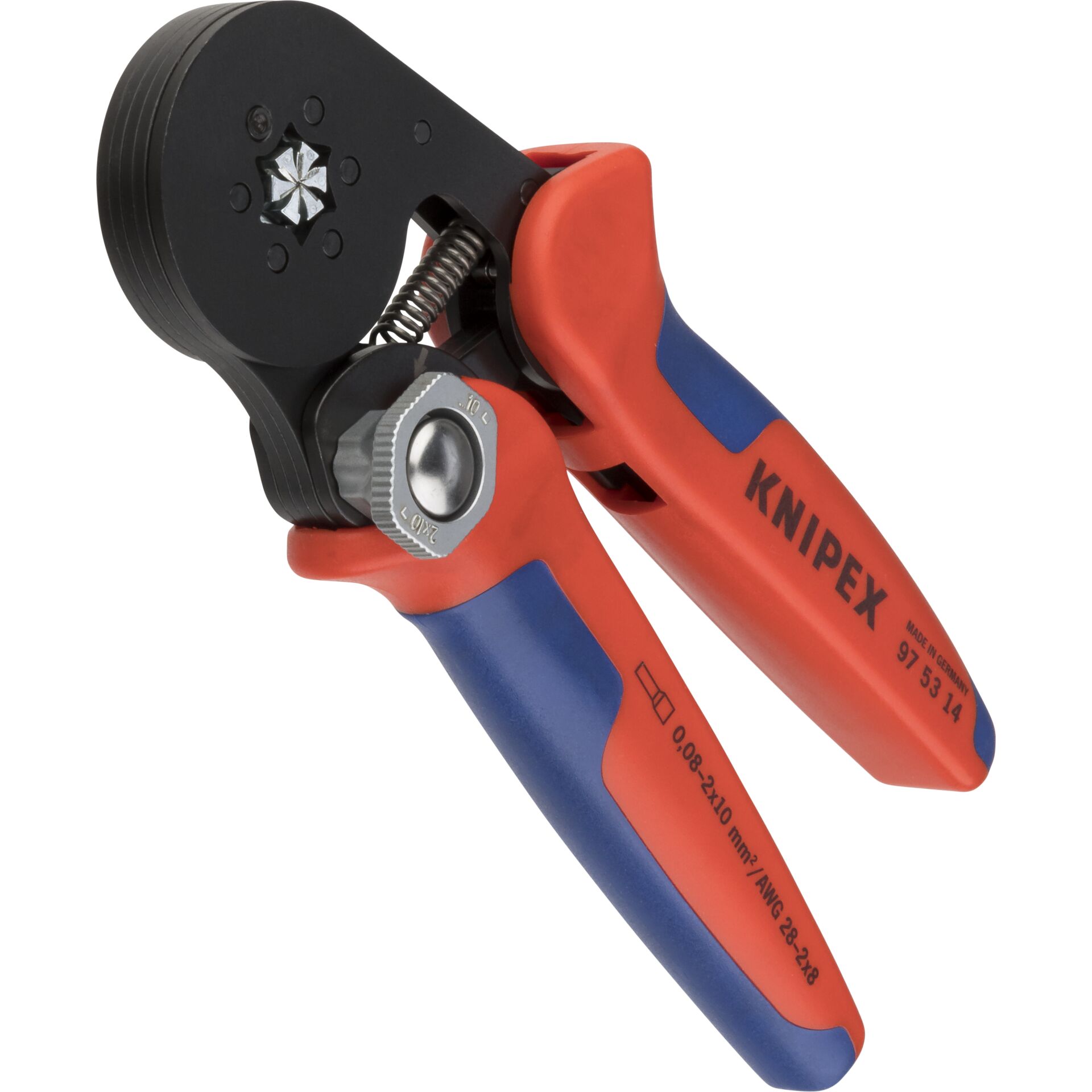 KNIPEX Pinza per terminali a bussola regolaz. automatica