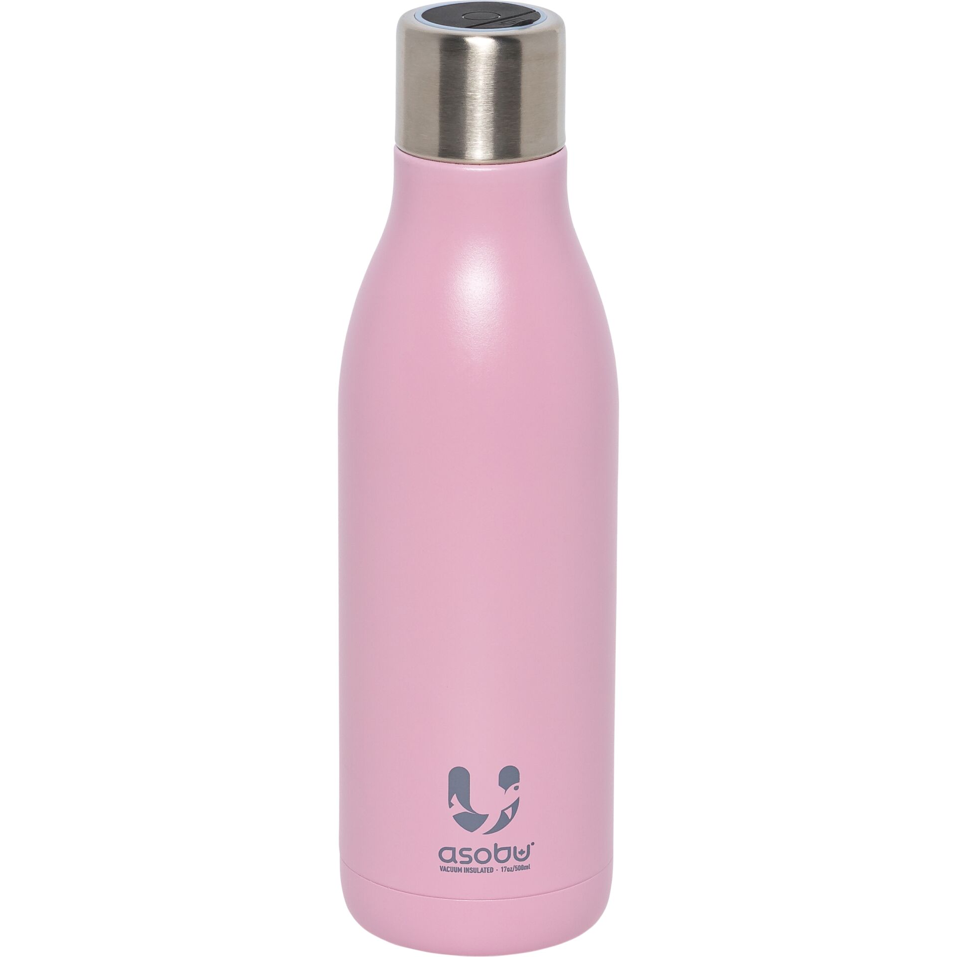 Asobu UV-Light Bottle Pink, 0.5 L