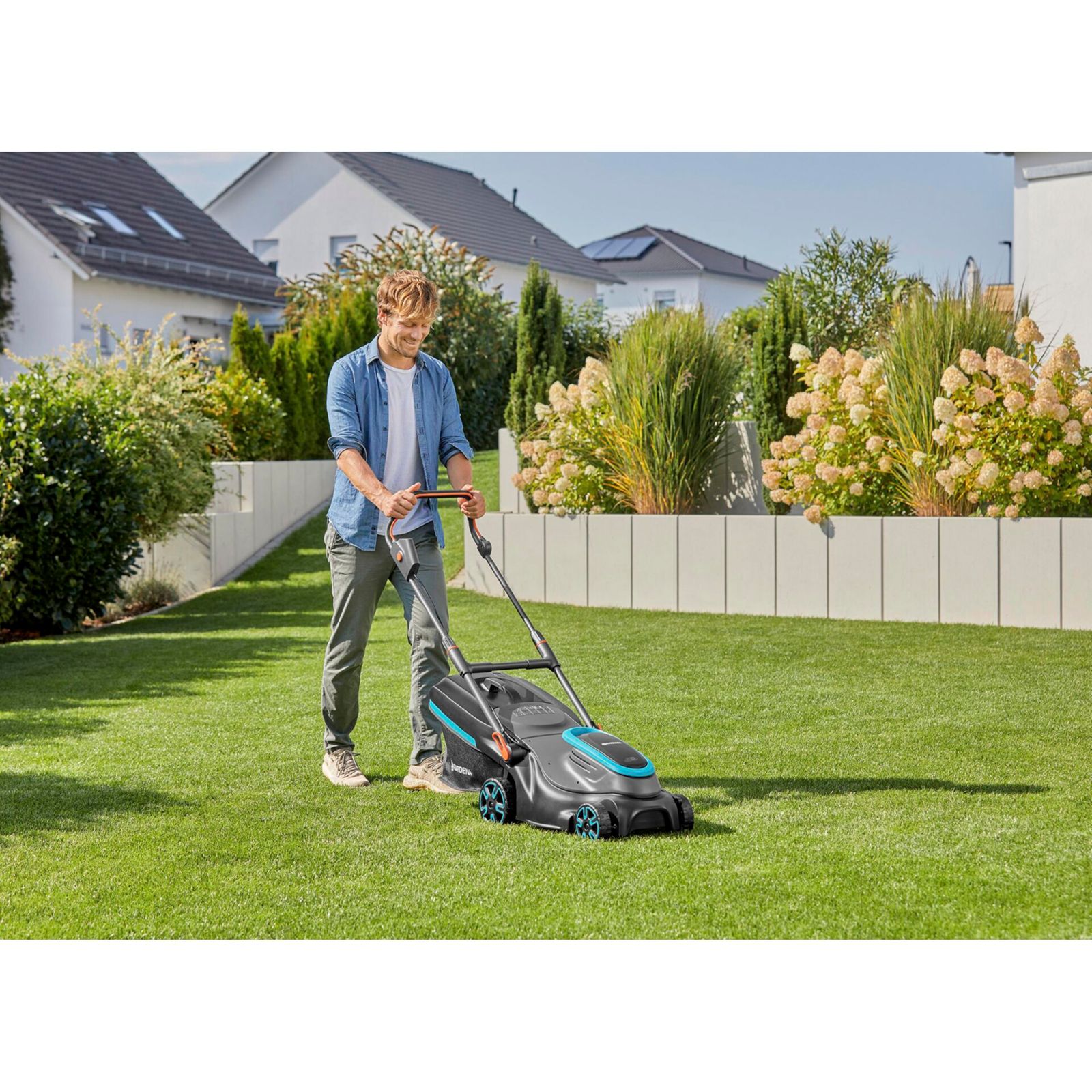 Gardena tagliaerba a ba.PowerMax 37/36V P4A Ready-To-Use kit