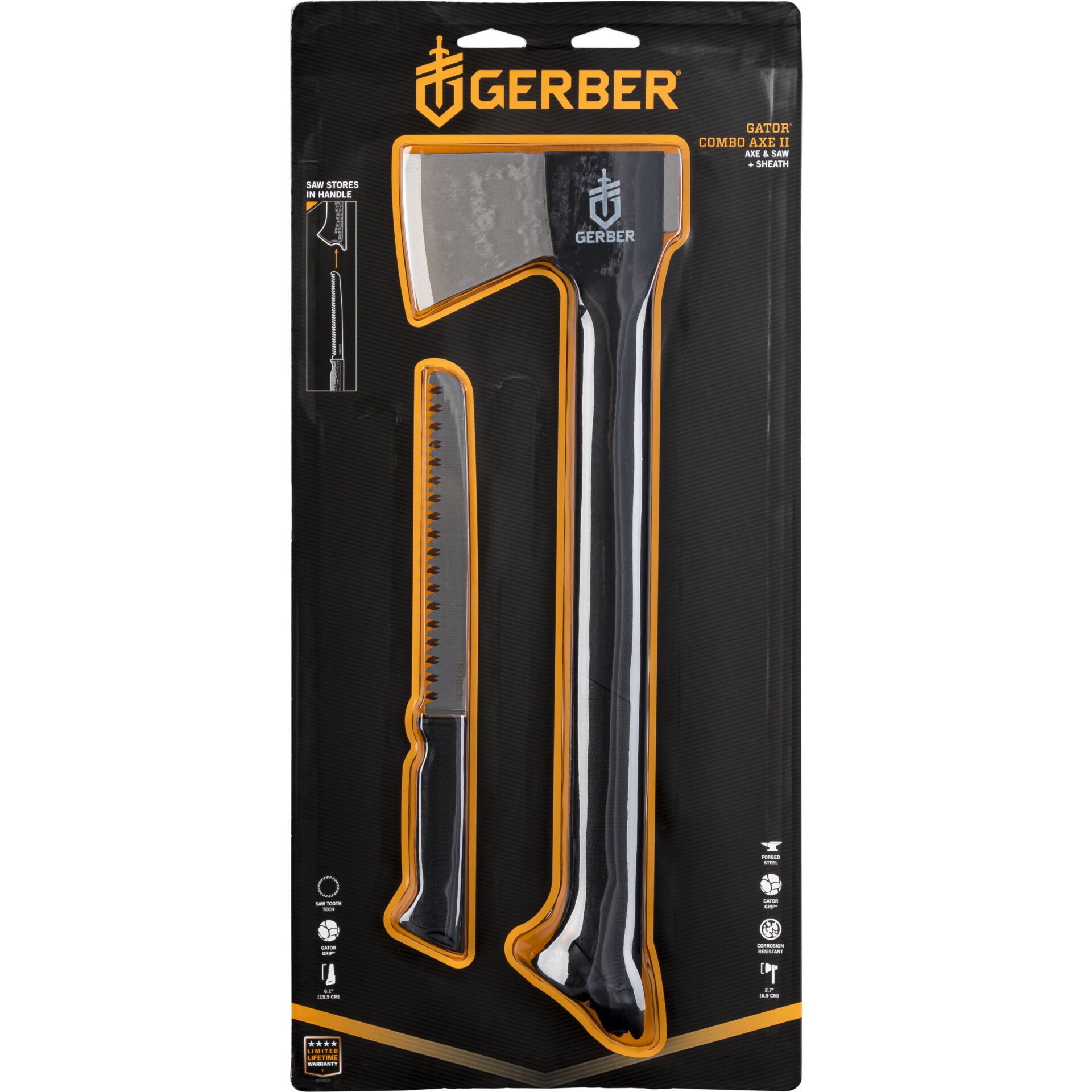 Gerber Gator Combo II ascia con sega