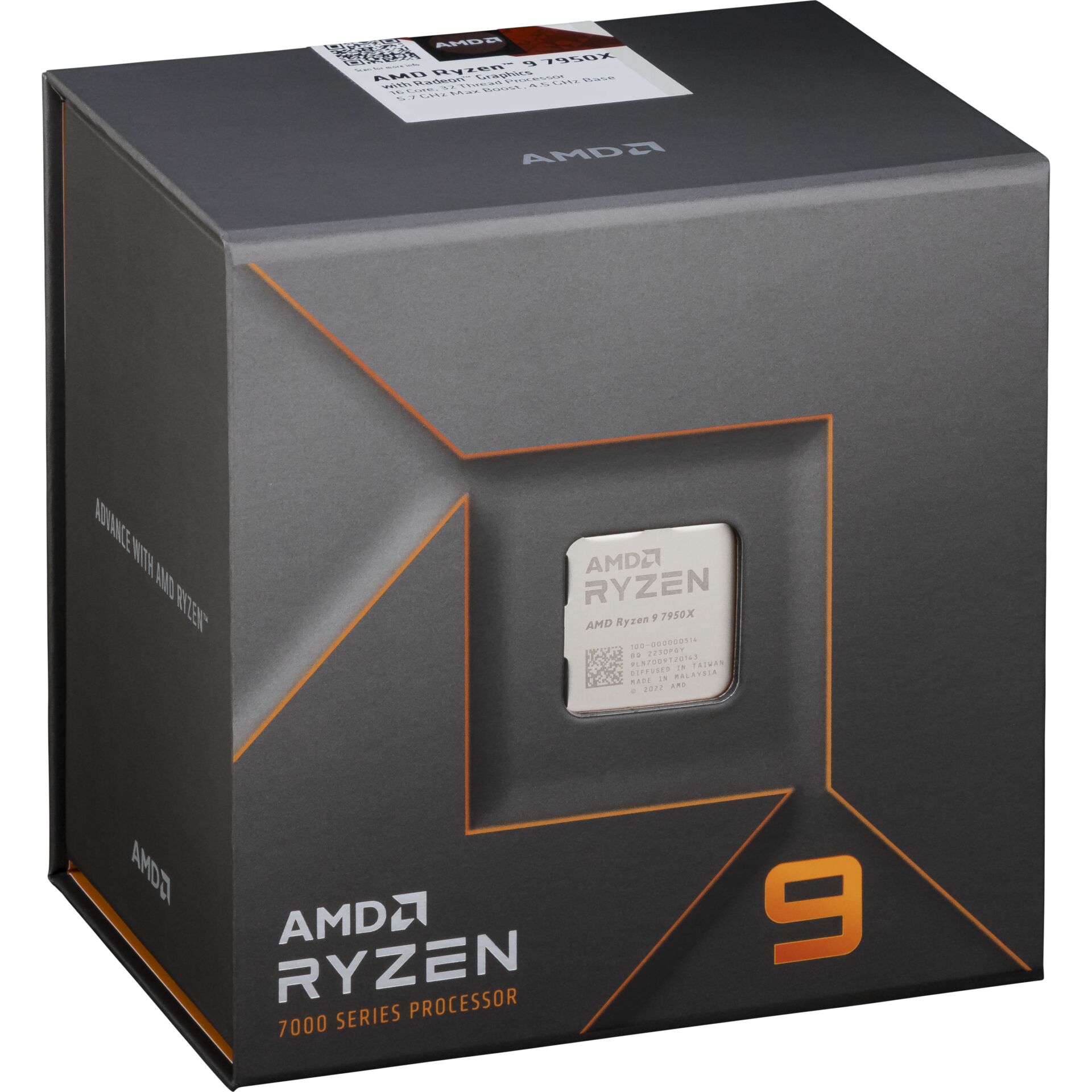 AMD Ryzen 9 7950X Box AM5