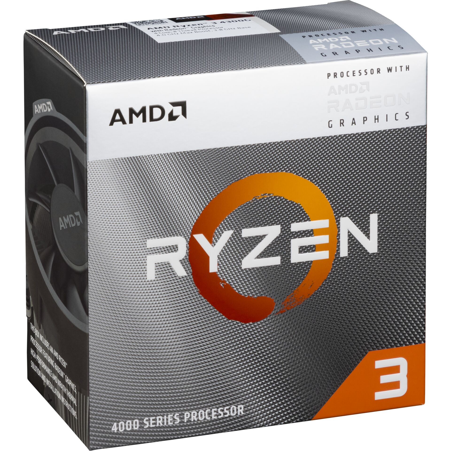 AMD Ryzen 3 4300G Box AM4