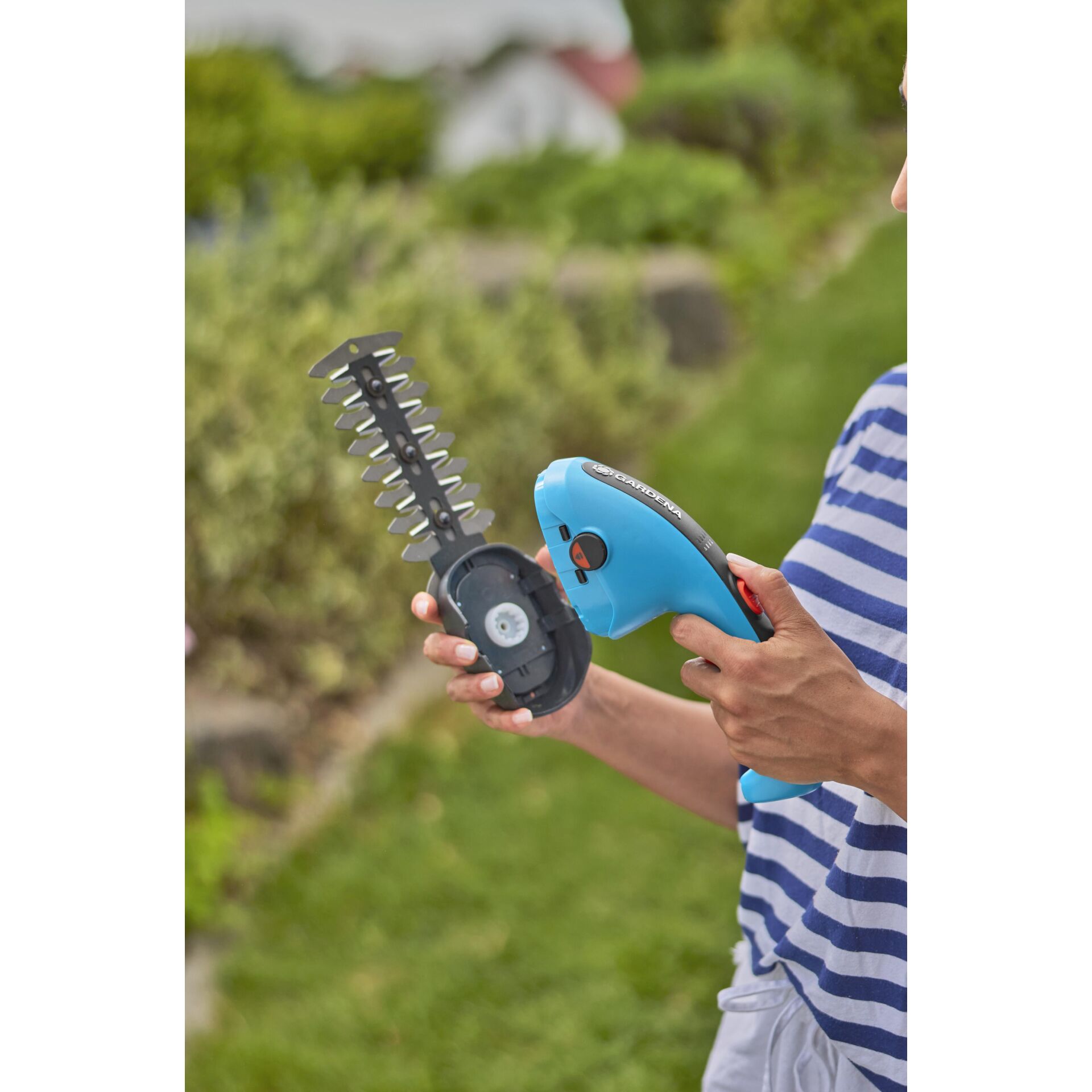 Gardena kit cesoie erba e arbusti a batt. ClassicCut Li