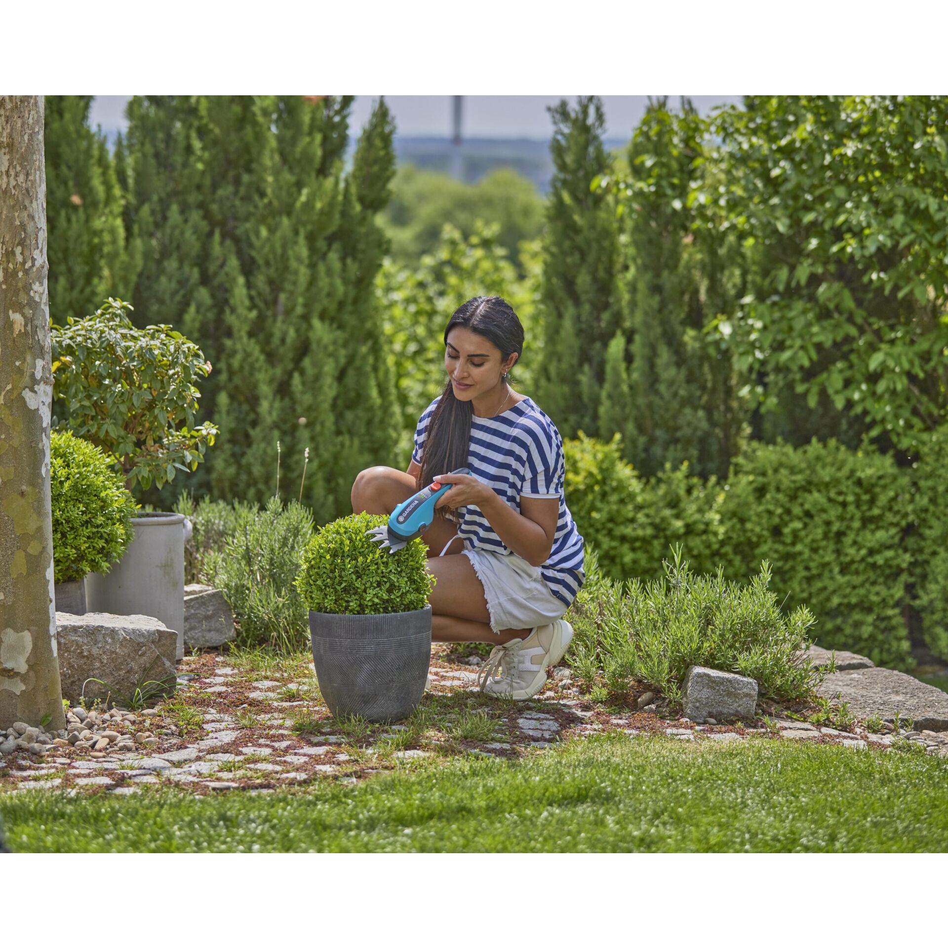 Gardena kit cesoie erba a batt. ClasssicCut Li