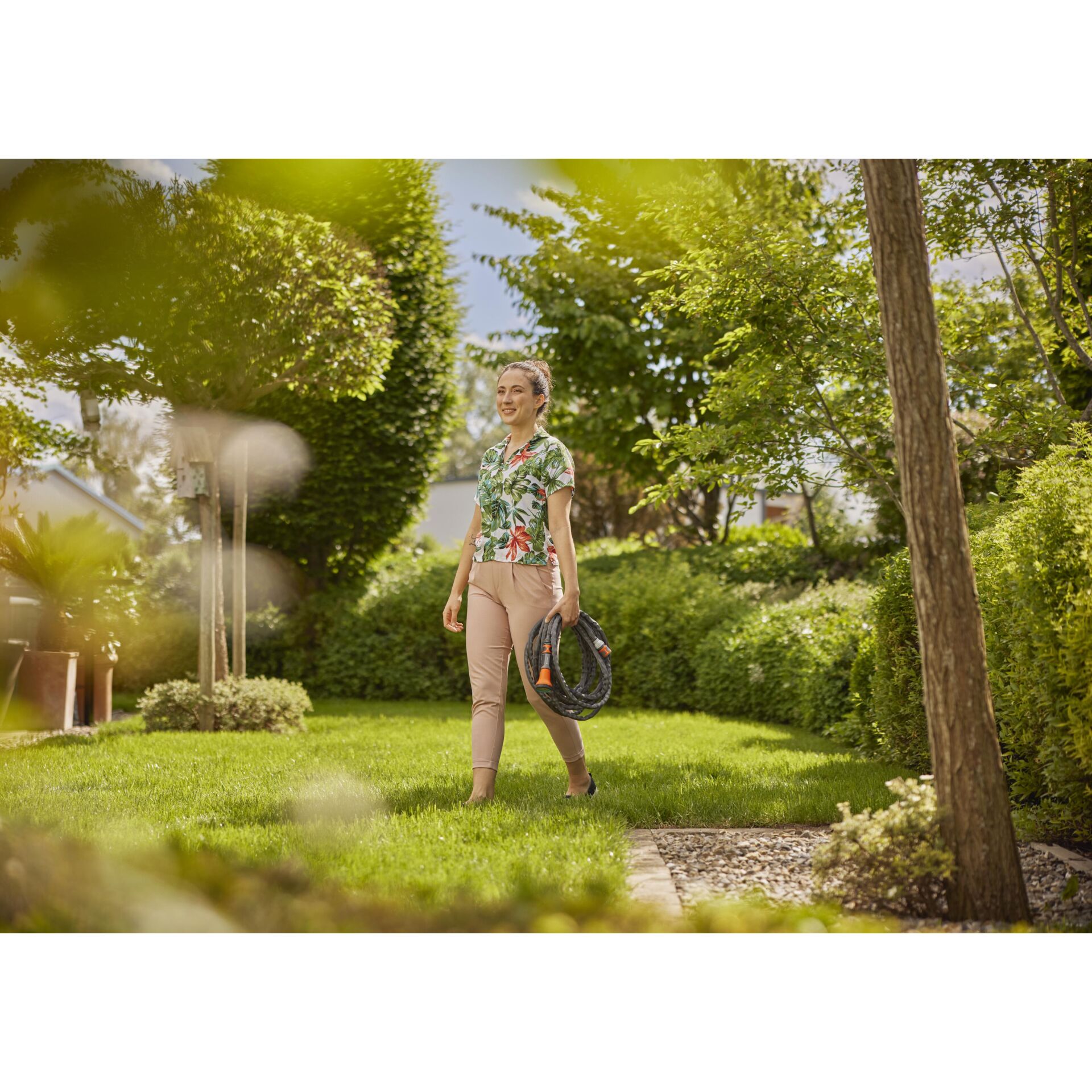 Gardena tubo in tessuto Liano Life 1/2  , 10 m kit - Aktion