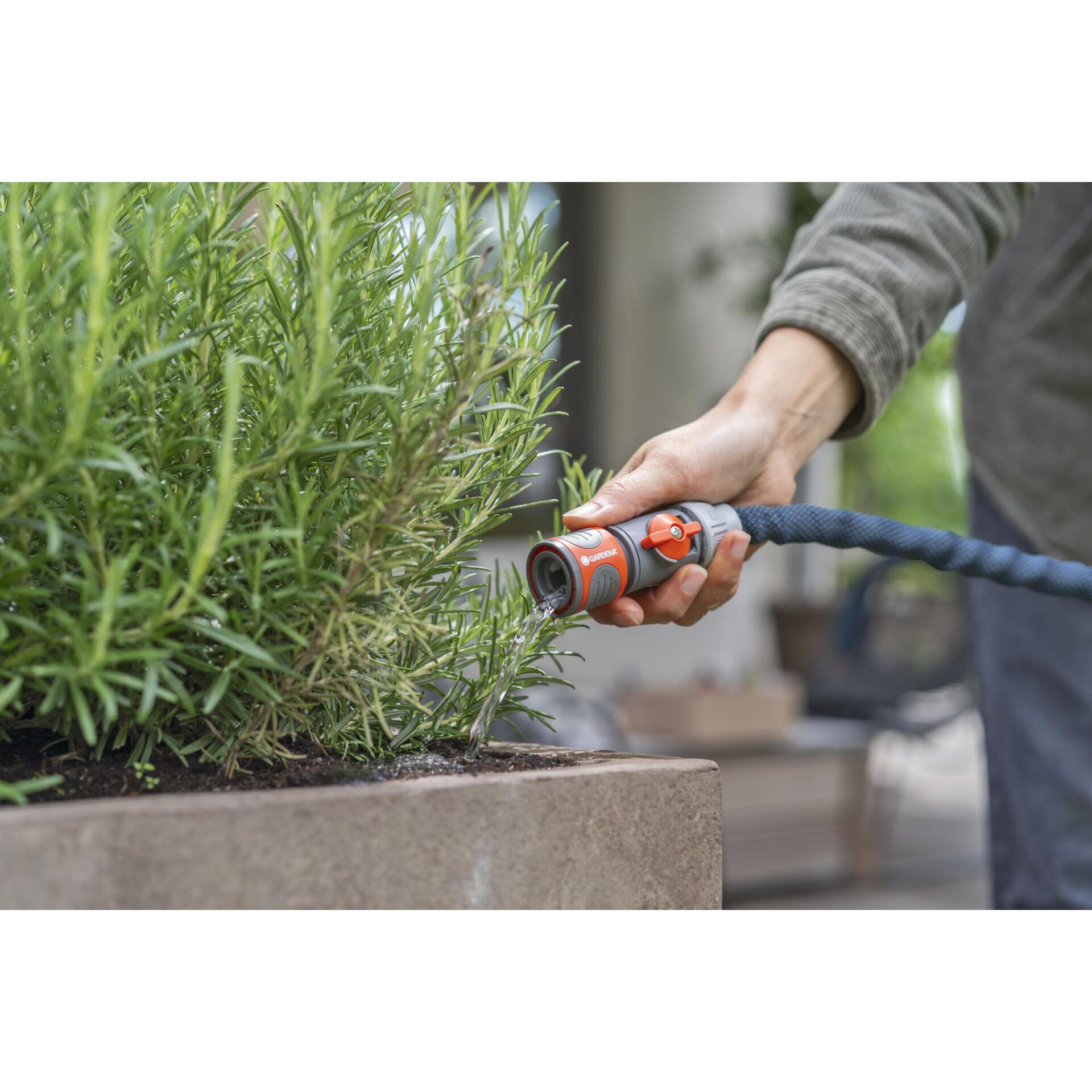 Gardena tubo in tessuto Liano Xtreme 1/2  , 10 m kit + adatt