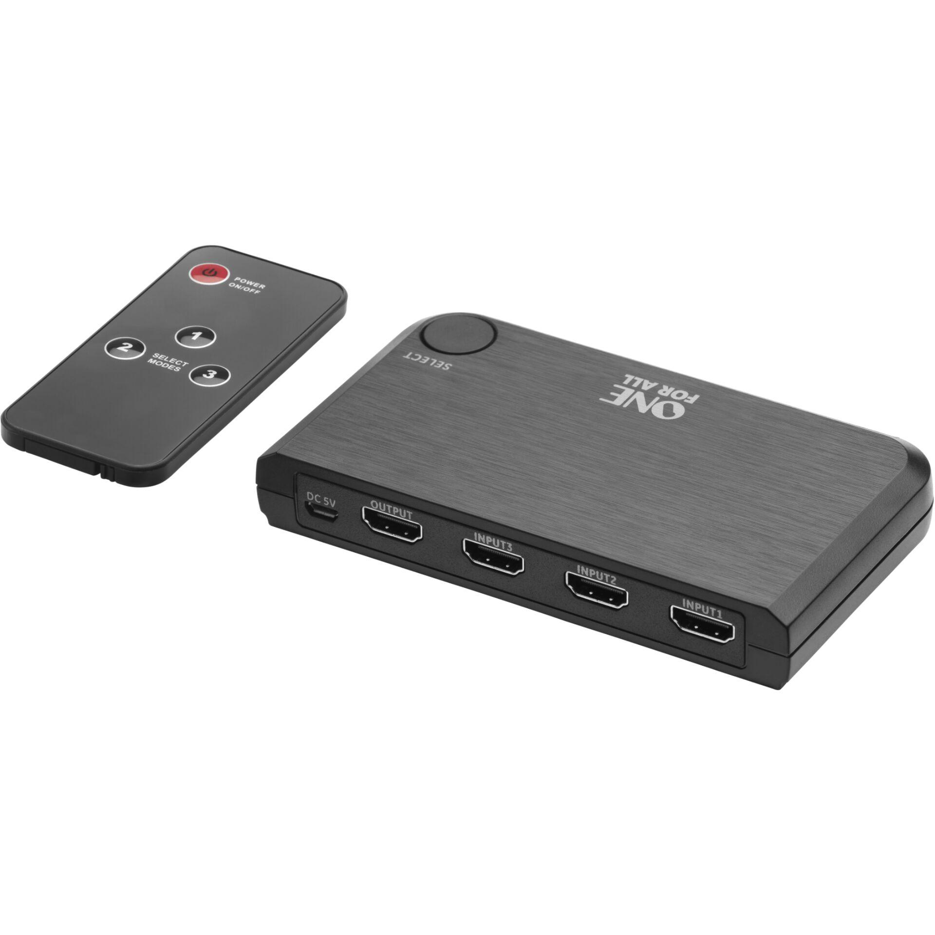 One for All Smart HDMI Switch 4K inkl. Fernbedienung      SV