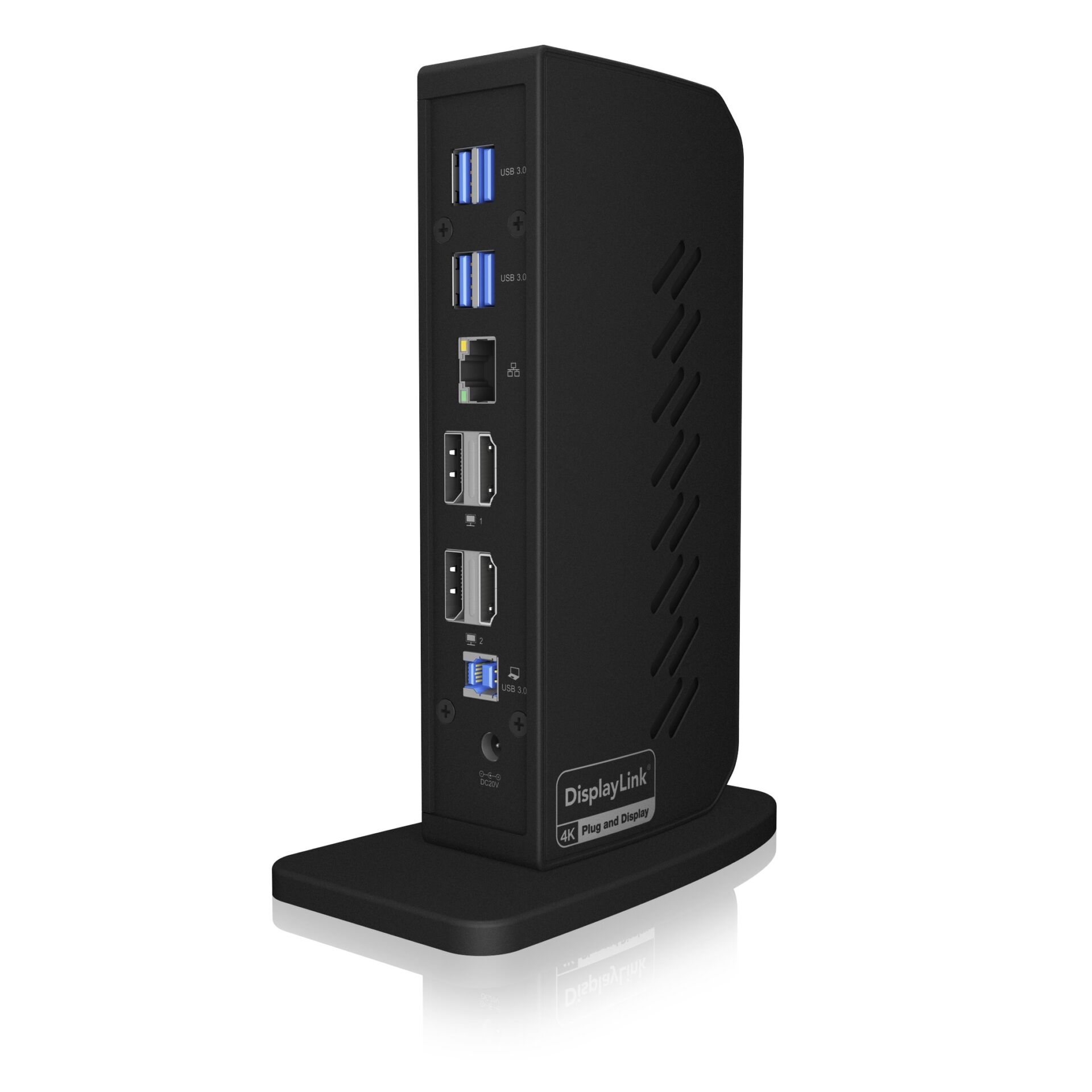 RaidSonic ICY BOX IB-DK2252AC DisplayLink Notebook Docking