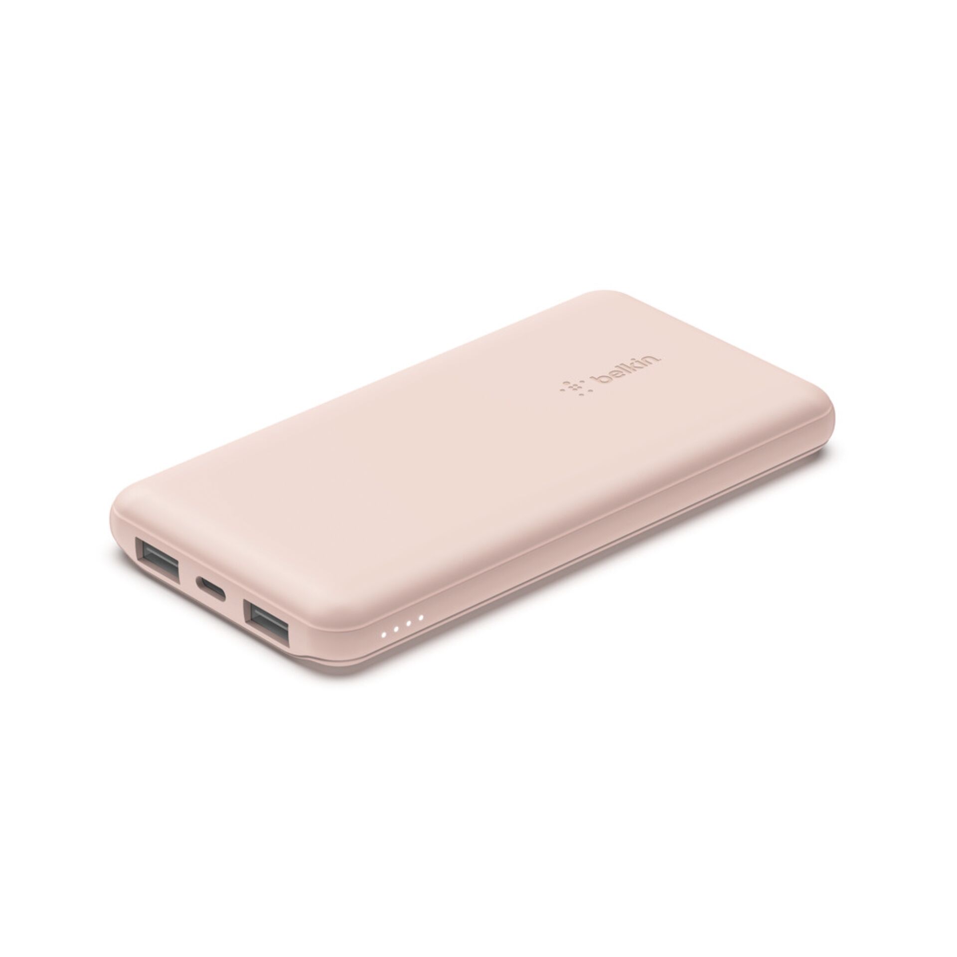 Belkin Powerbank 10.000mAh rosa 15W+USB-A/C cavo 15cm BPB011