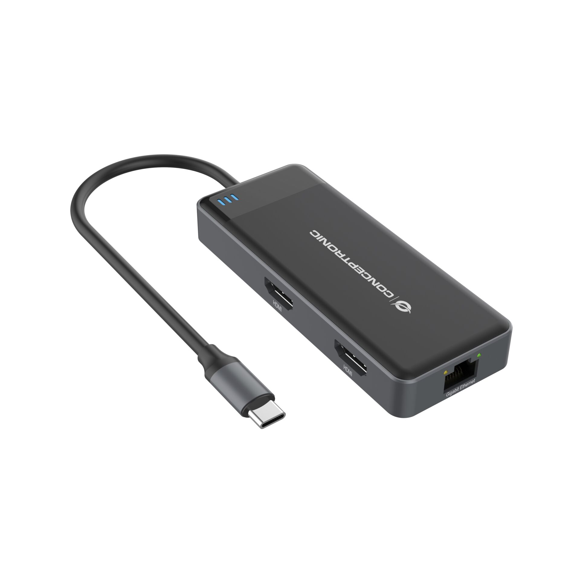 Conceptronic DONN14G 7-in1 USB 3.2 Docking