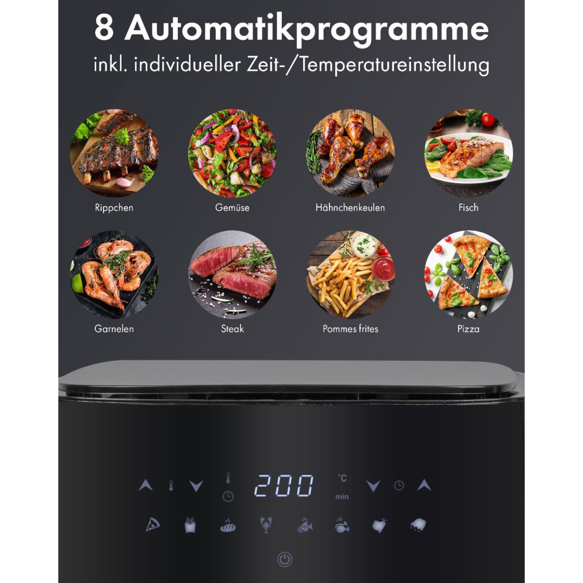 Clatronic FR 3782 H inox friggitrice ad aria calda