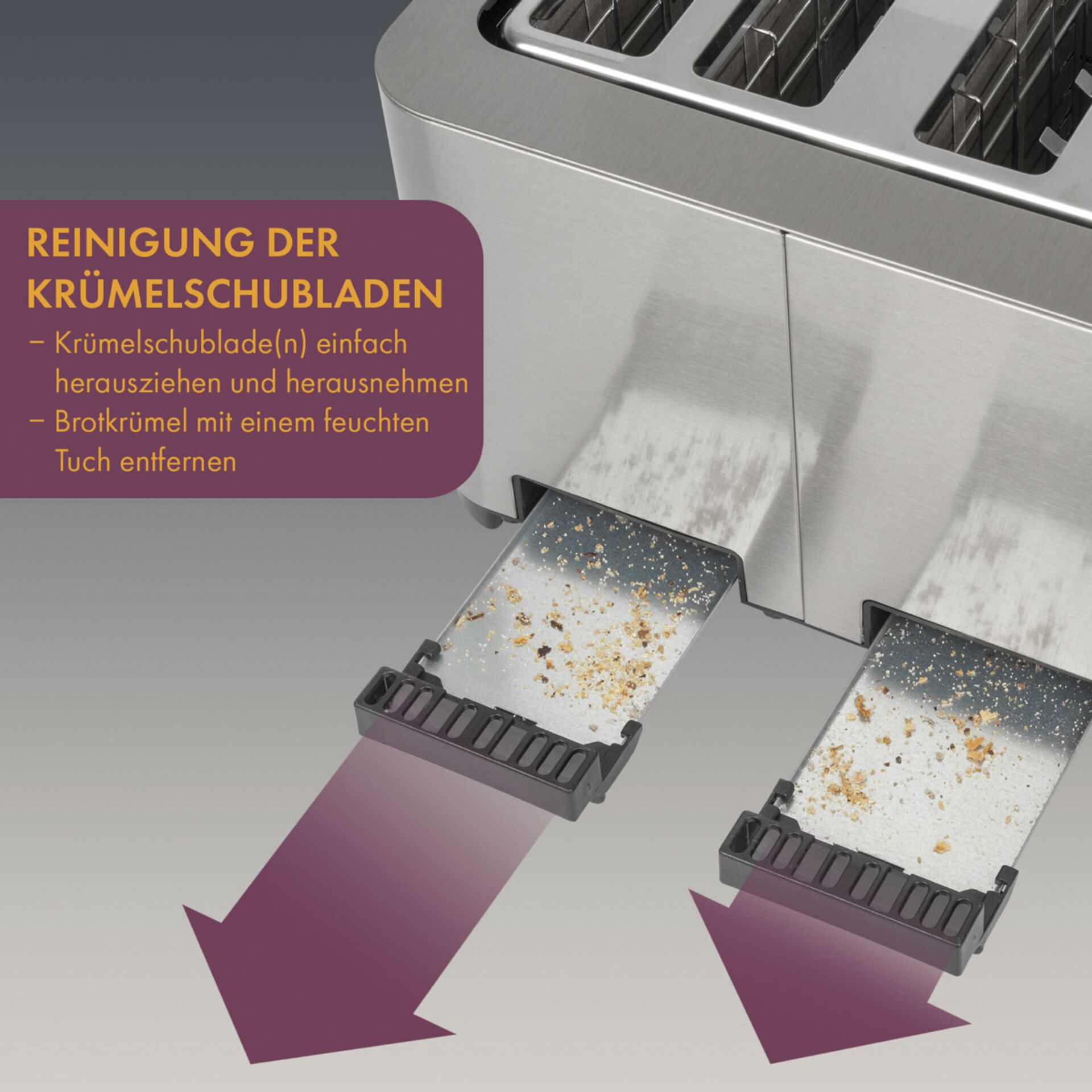 Proficook PC-TA 1252 Tostapane 4 fette