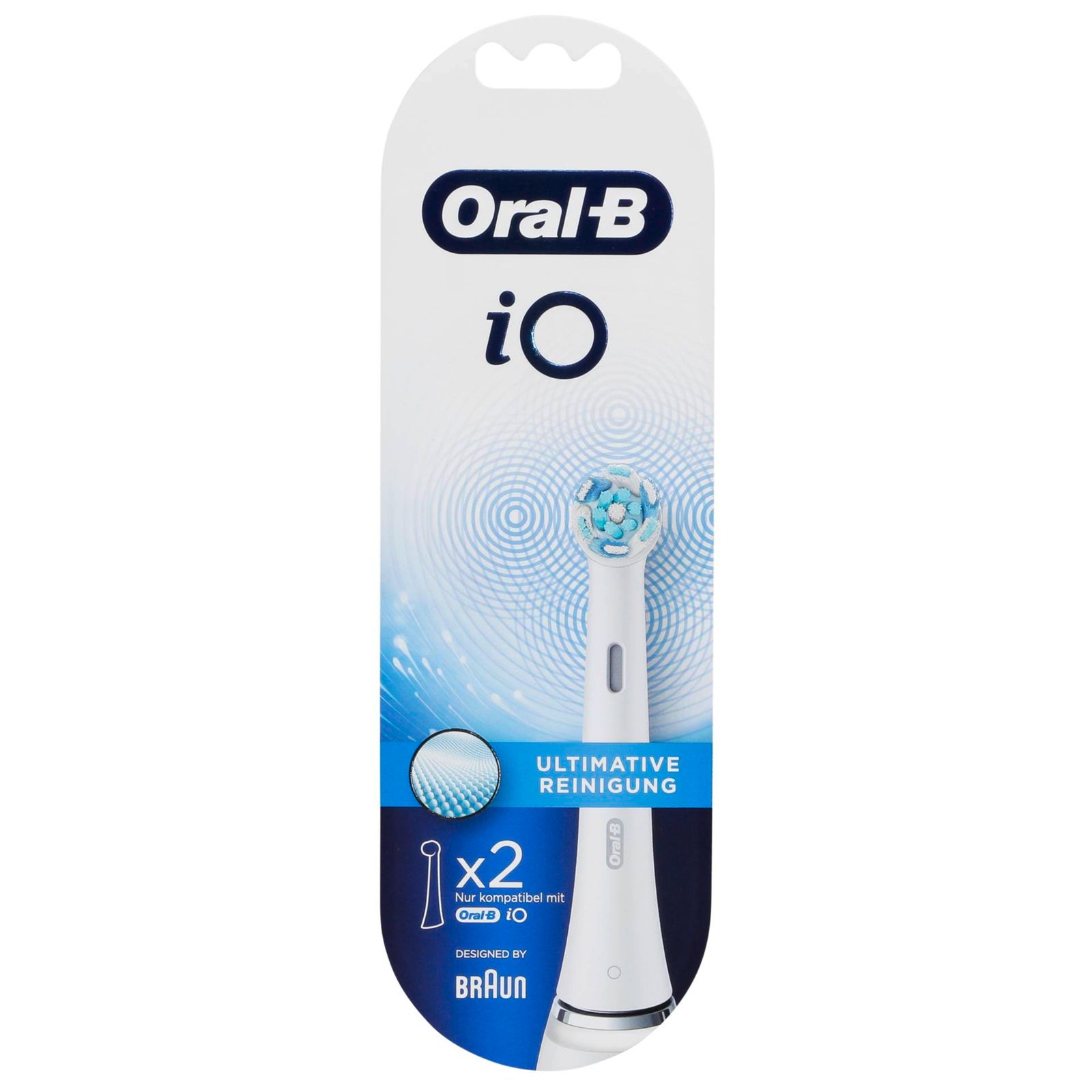 Braun Oral-B iO testine di pulizia set da 2 pz.